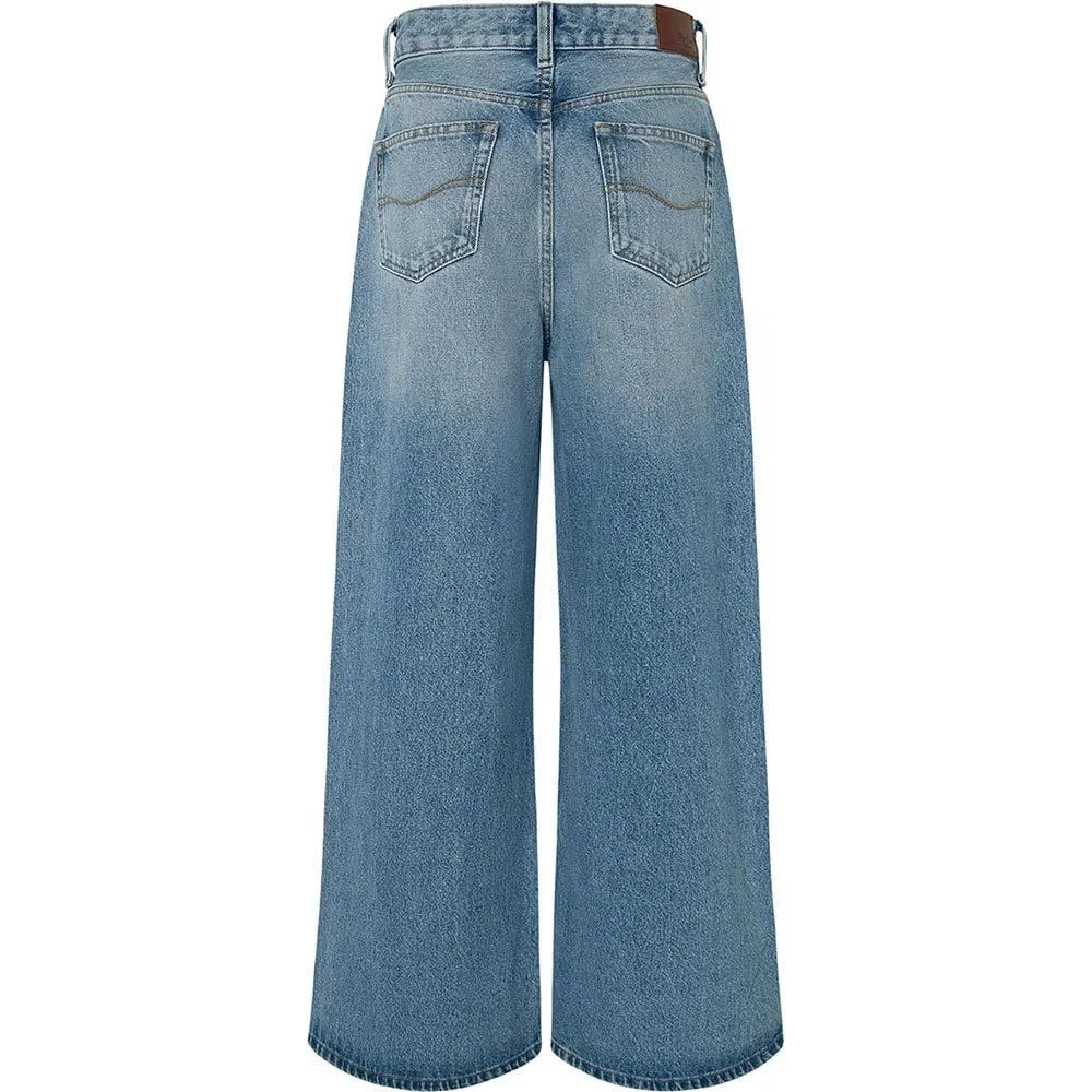 Pepe Jeans Jaimy jeans wide vita alta 34W/34L pietra