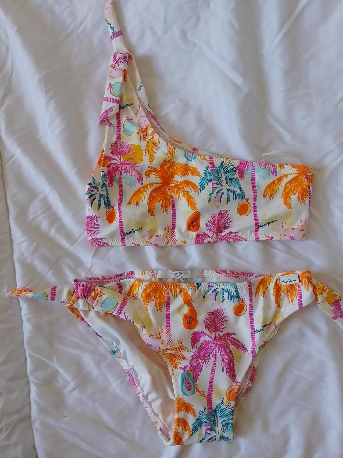 Pepe Jeans Tropical Asy bikini bambina 10 anni nodo
