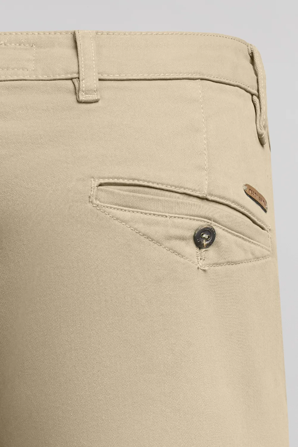 Teddy Smith Pallas Chino pantaloni chino slim beige elastico