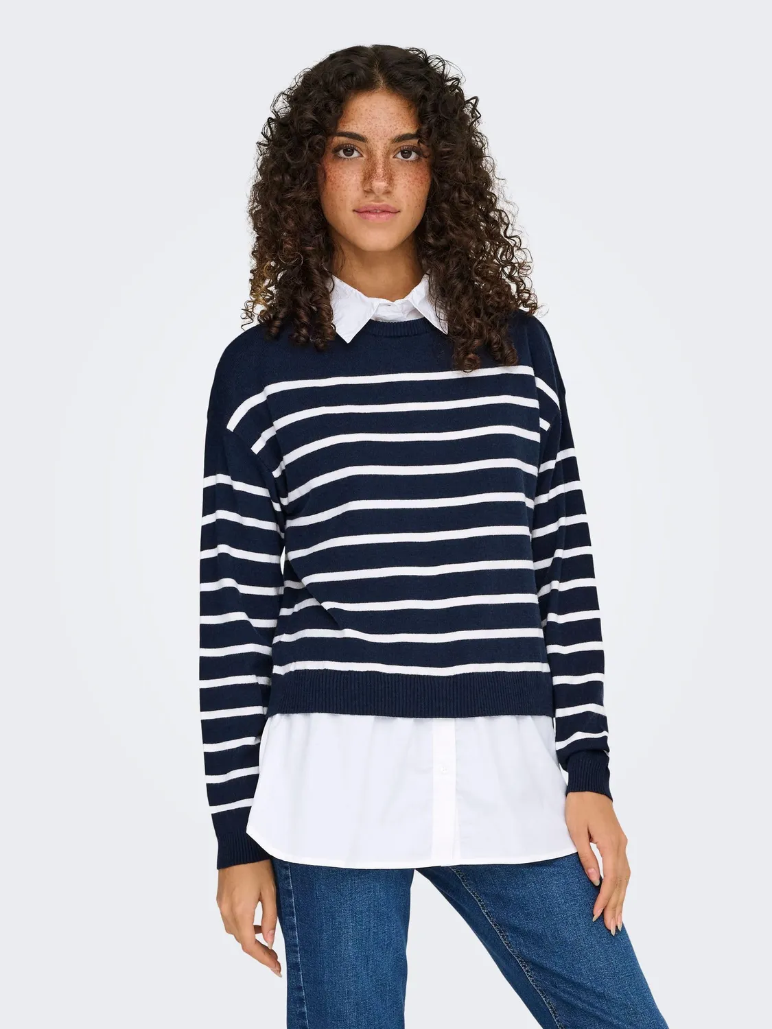 ONLY Onlpayson Mix pullover mélange taglia M