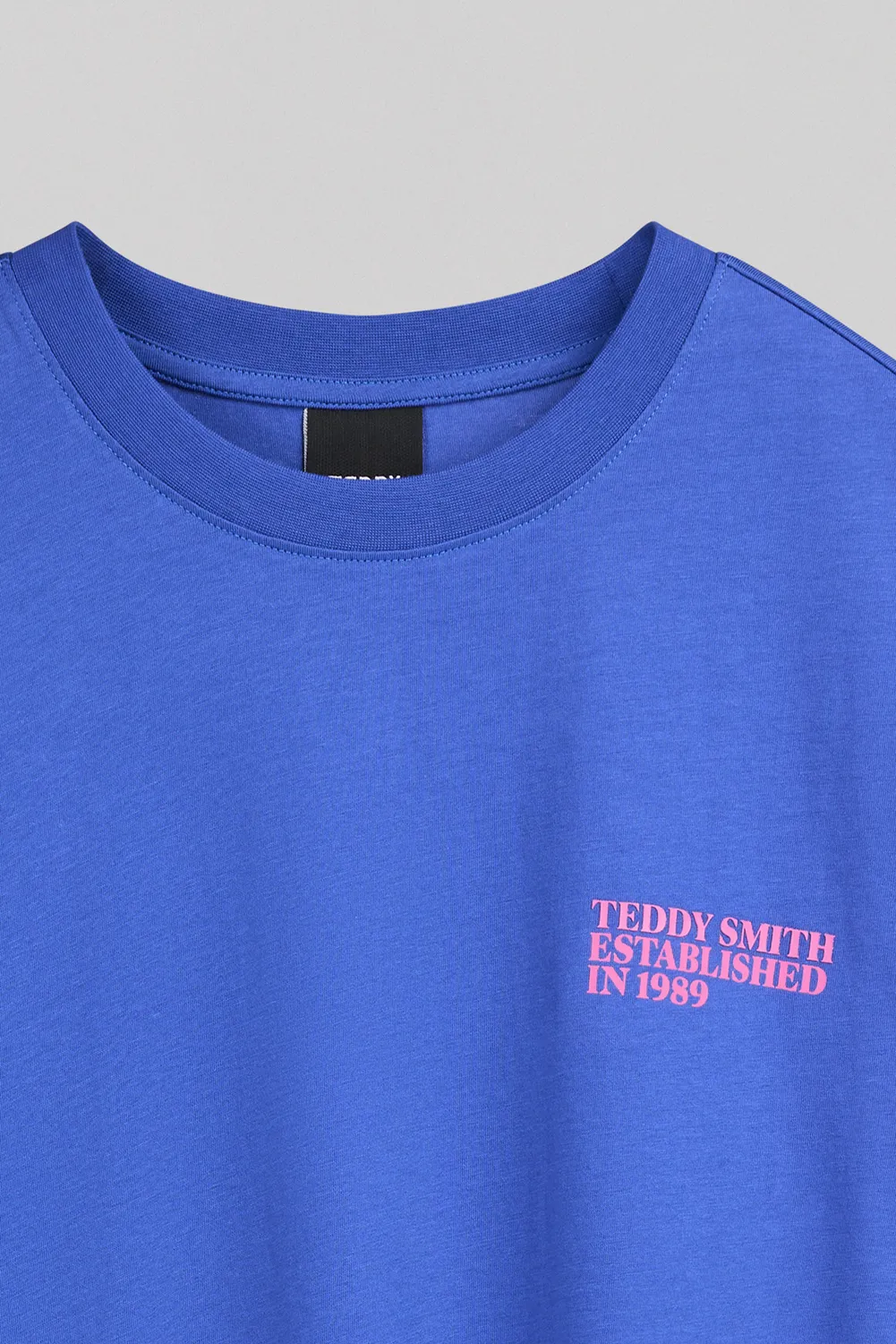 Teddy Smith T-Beware MC t-shirt uomo bleu pep's skate