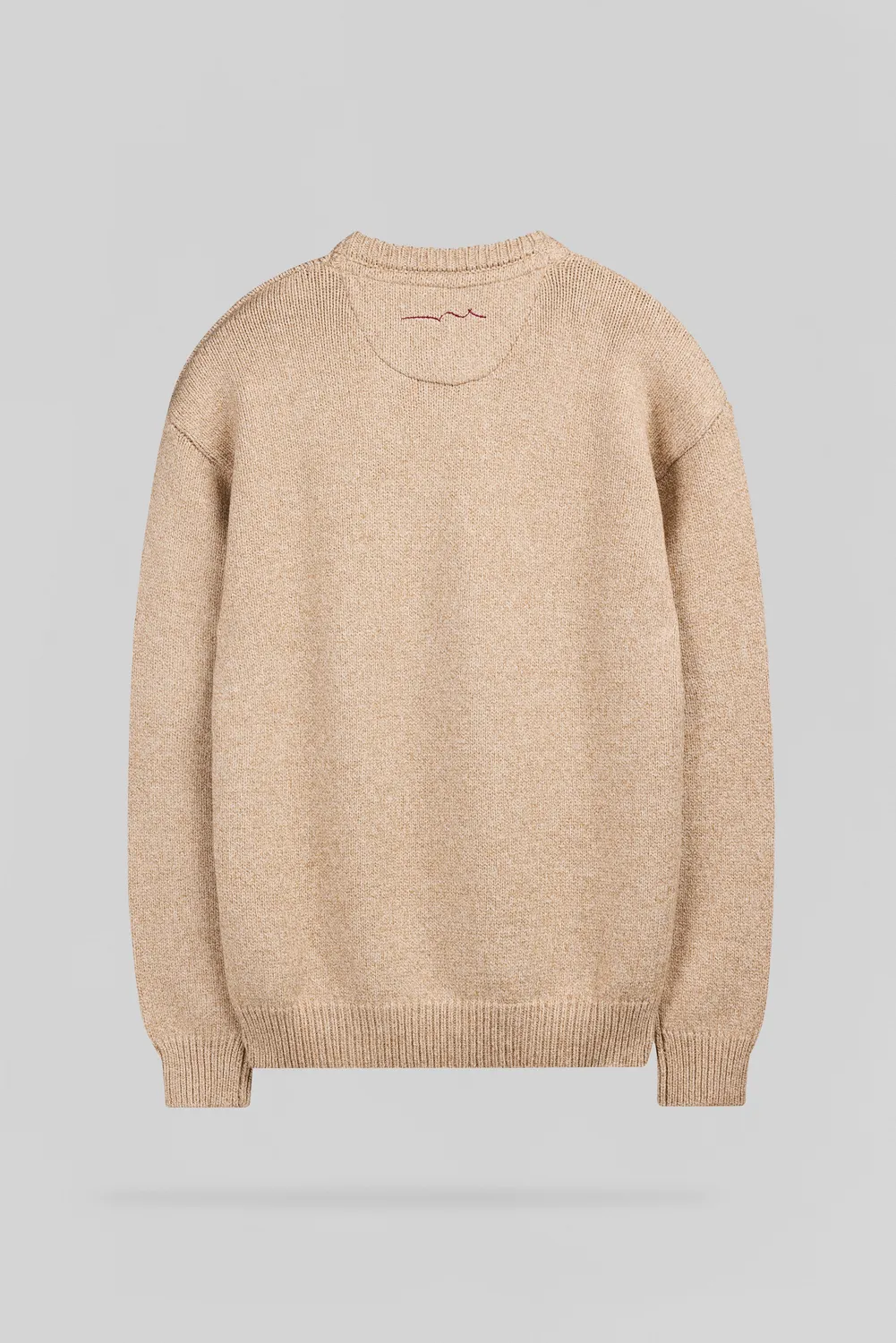 Teddy Smith P-Loic maglione beige chiné uomo
