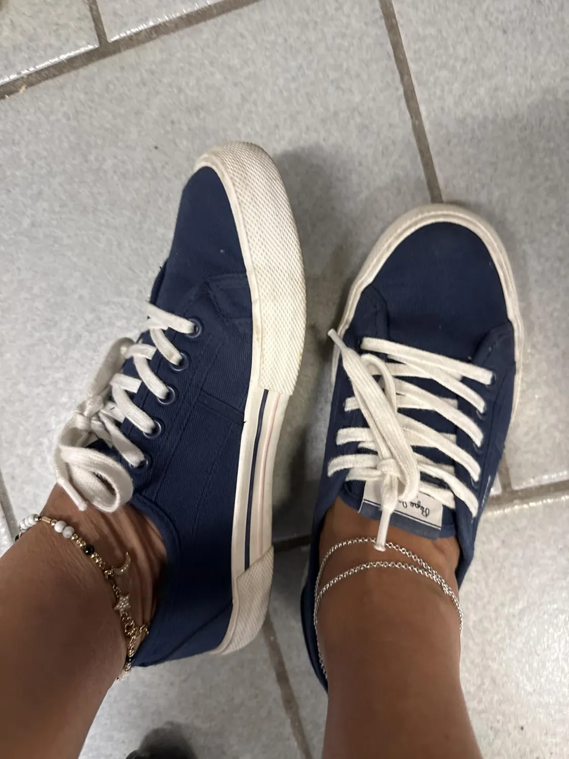 Pepe Jeans Brady sneakers blu donna basse