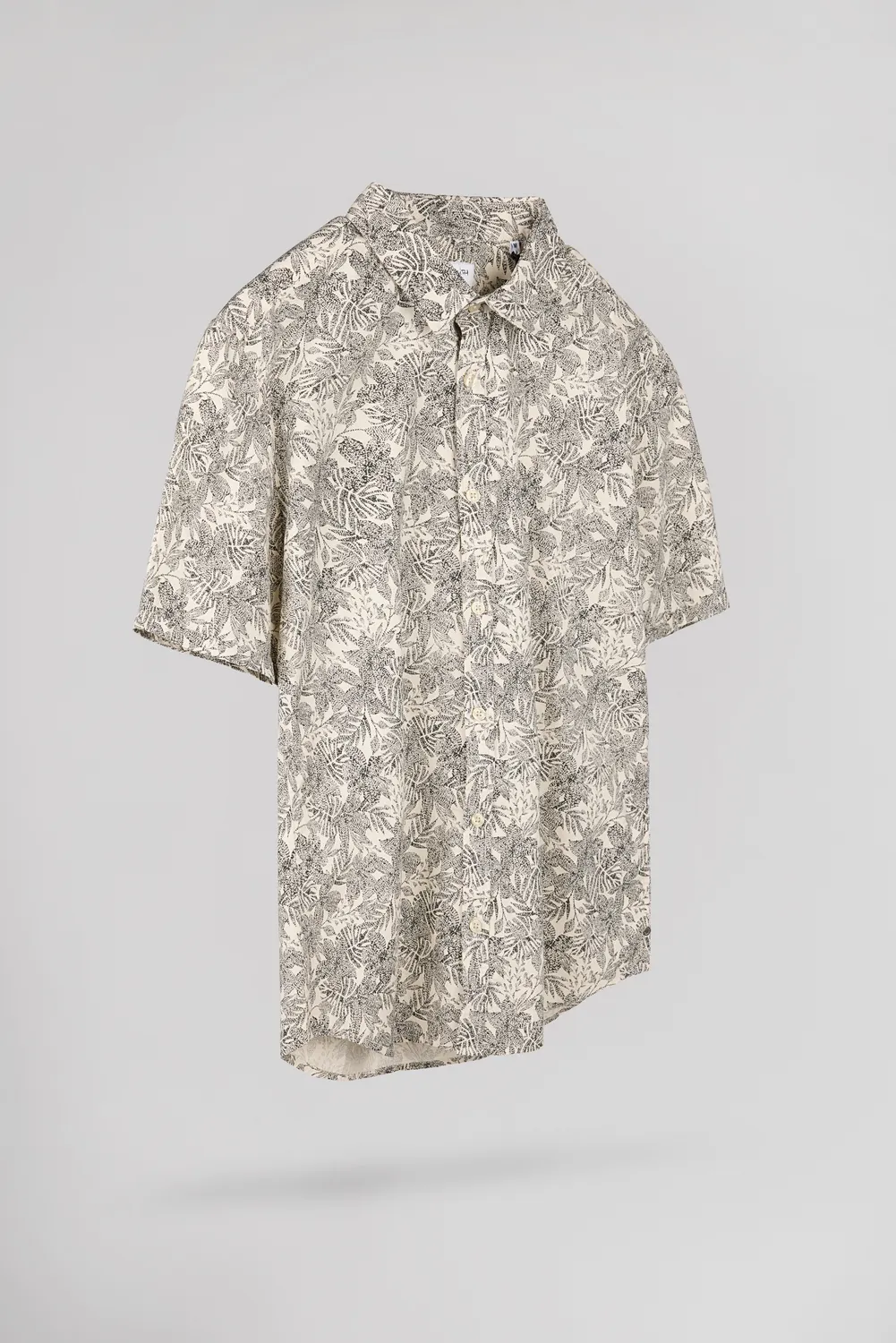 Teddy Smith Cut 2 MC camicia uomo slim gregge floreale