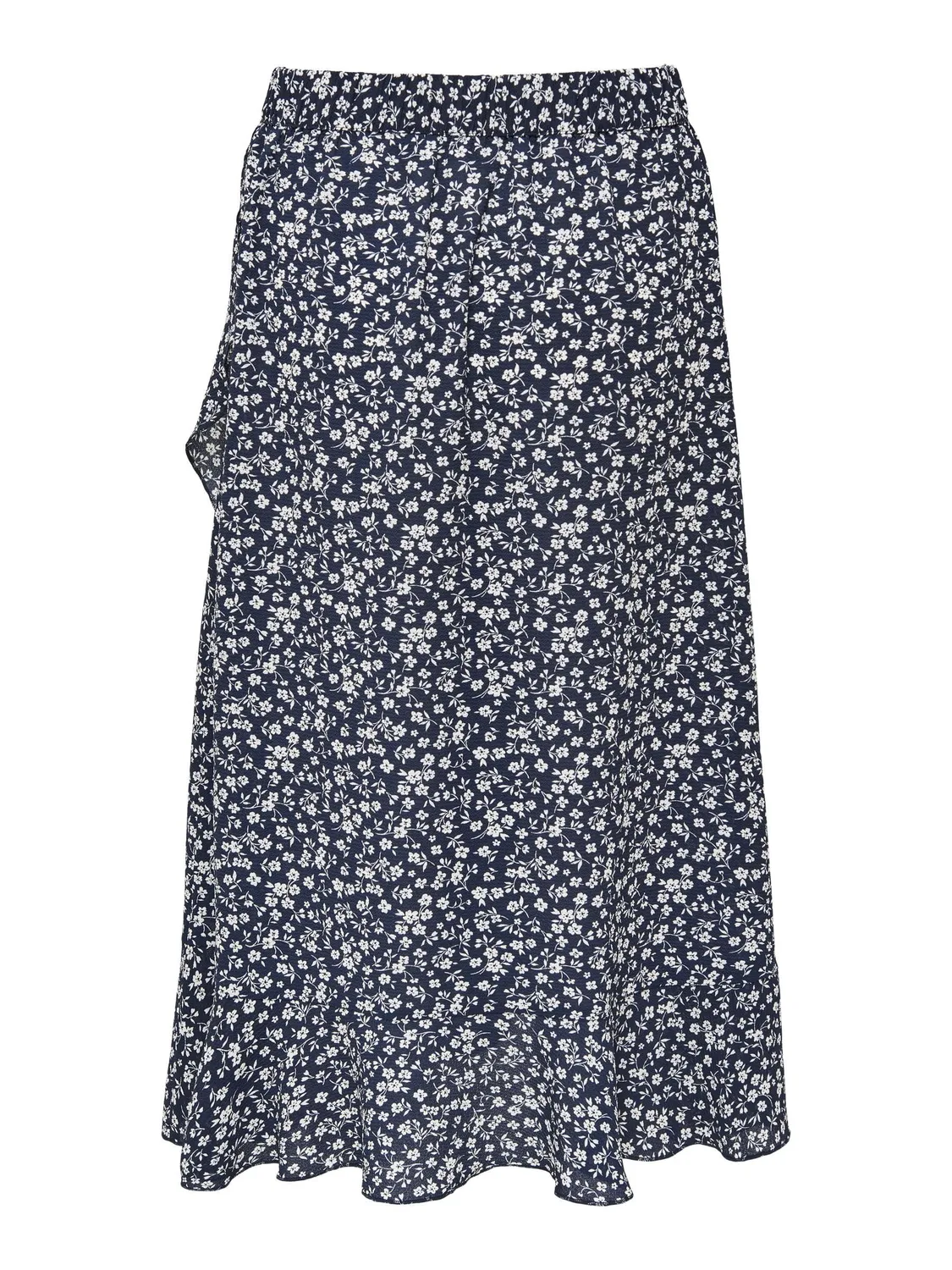 Only Onlcarly Gonna Lunga Donna XS con Volant Fluida