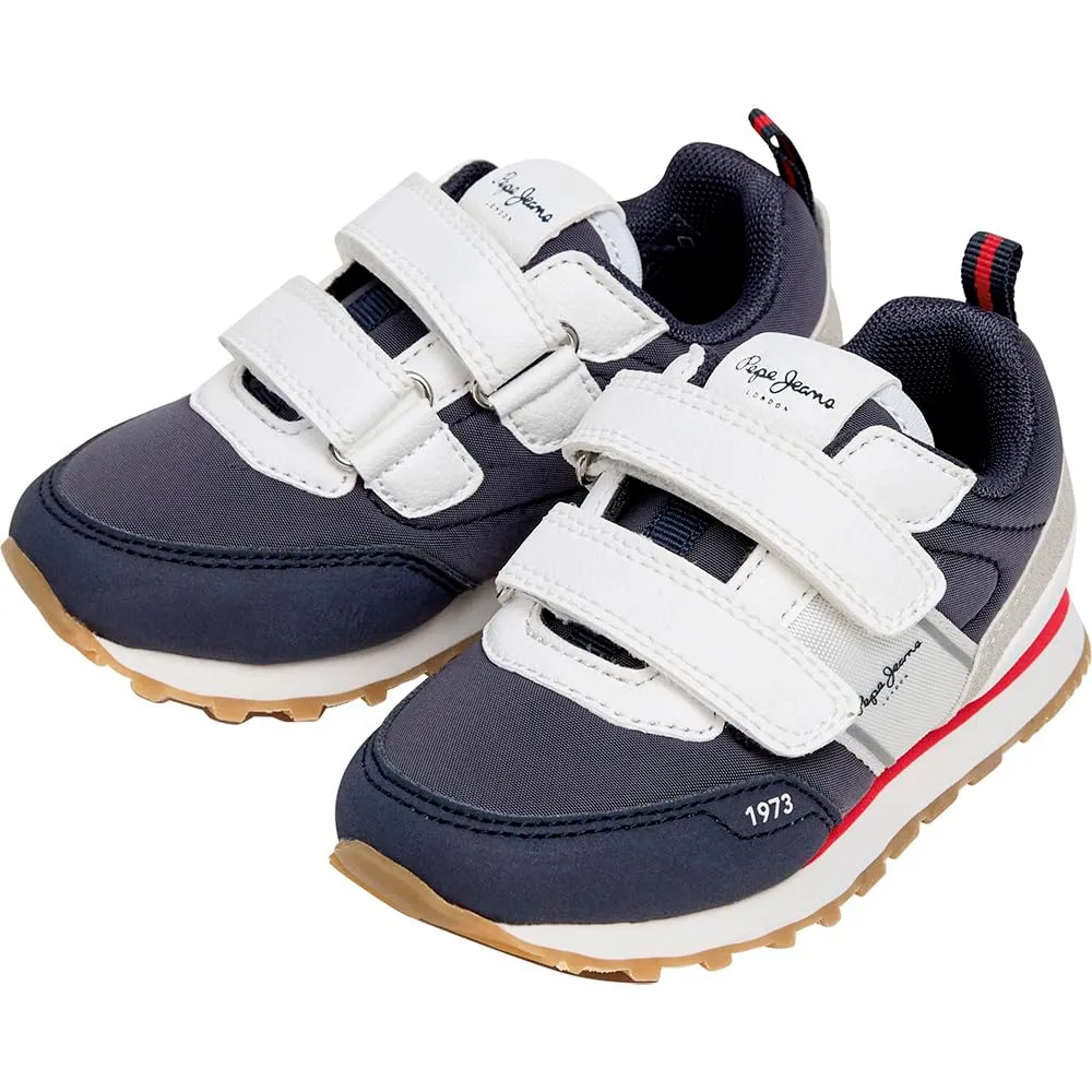 Pepe Jeans Dublin Sport BK sneakers bambino blu navy EVA