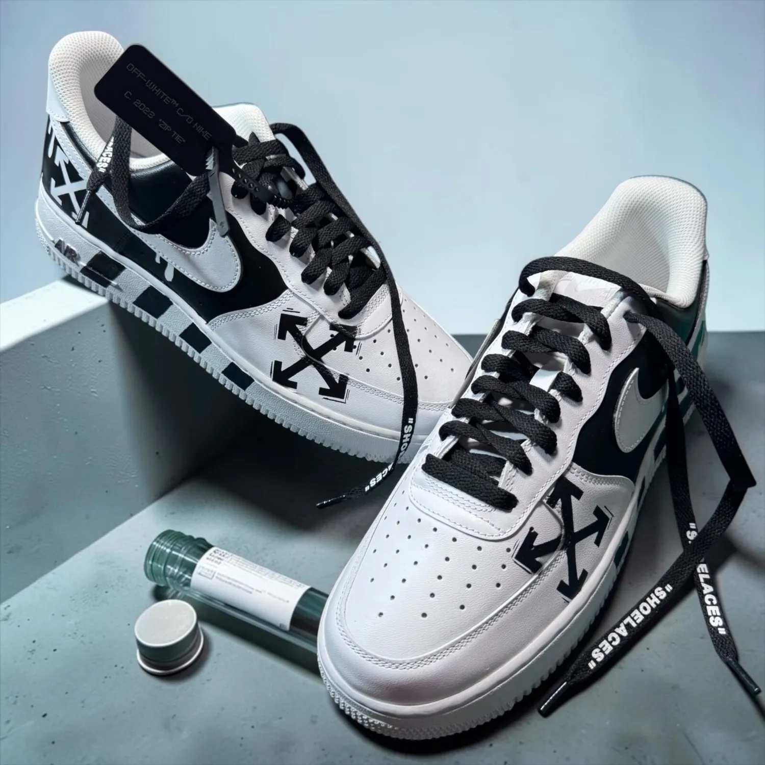 Nike Air Force 1 Off-White sneakers personalizzate stile