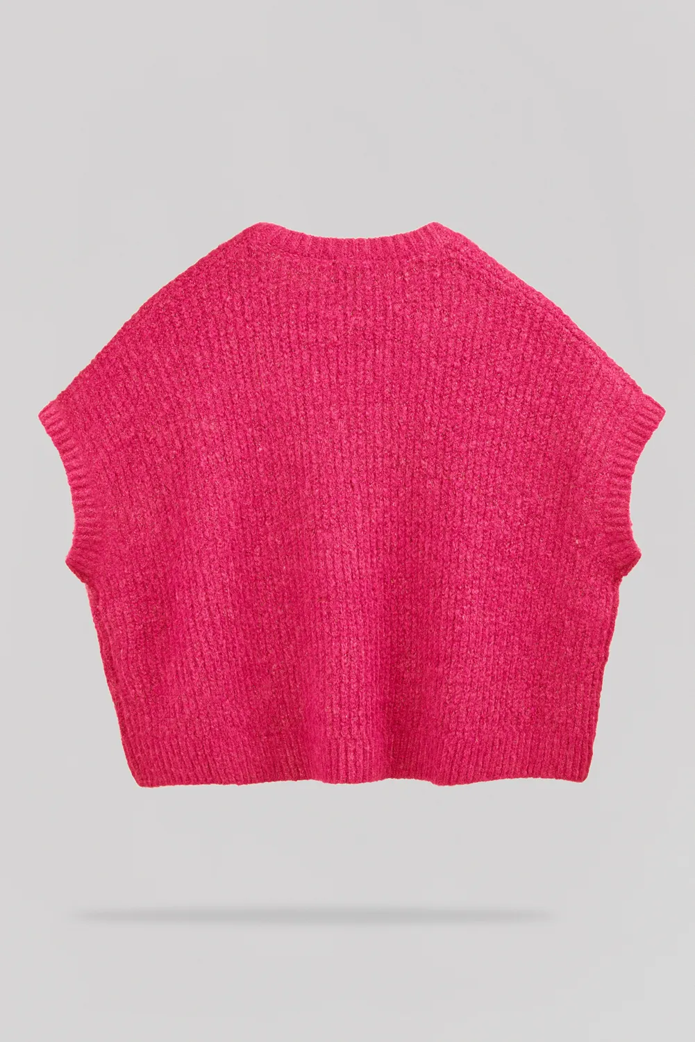 Teddy Smith P-Malia Gilet Donna Rosa Fluo Oversize