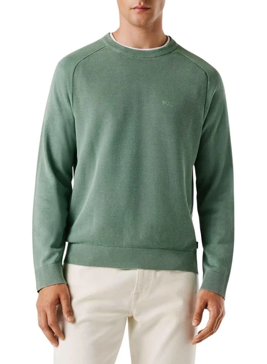 Pepe Jeans Fleet maglione girocollo L blu lavaggio acido