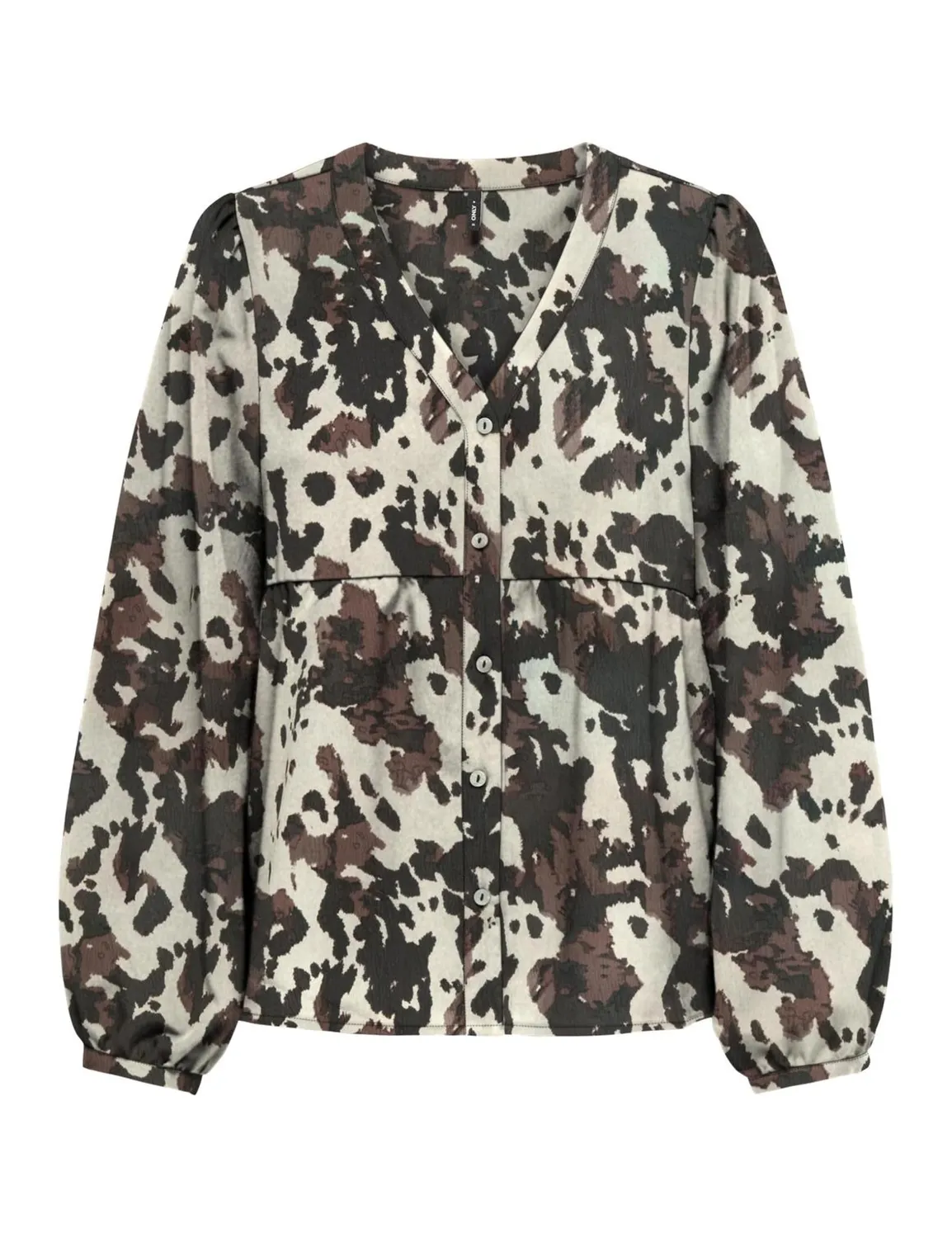ONLY Onlnova Life Elite L/S Ebba Top nero manica lunga