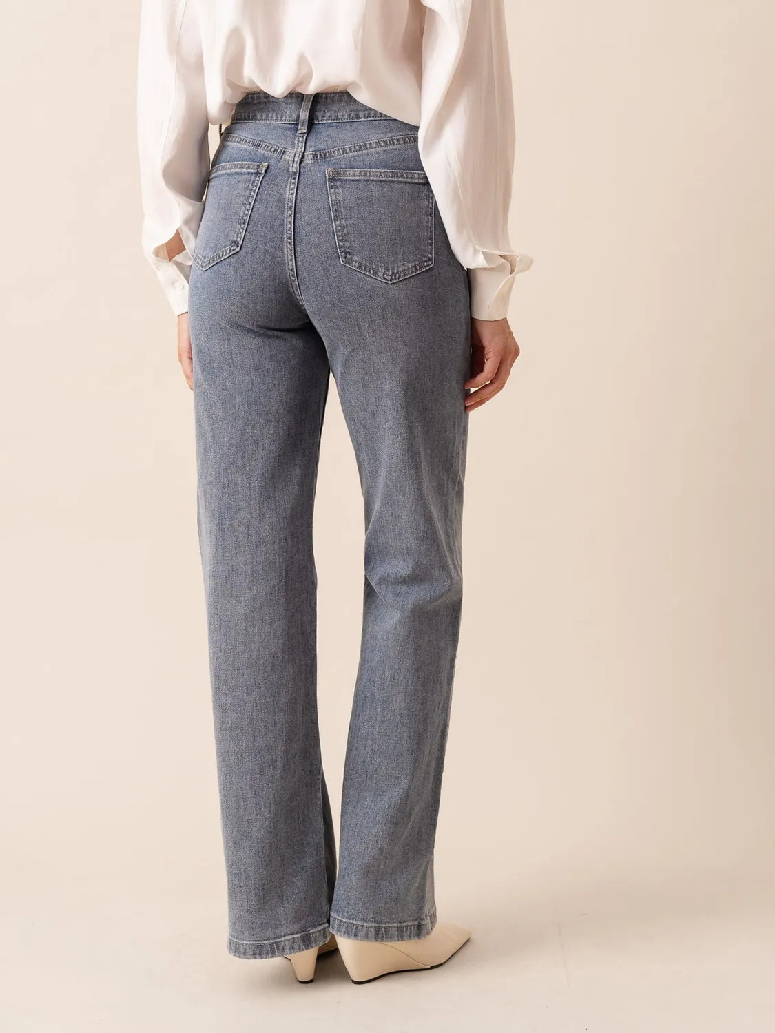 Oraije Gabriel jeans wide blu vintage