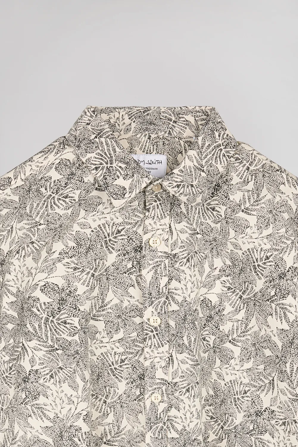 Teddy Smith Cut 2 MC camicia uomo slim gregge floreale