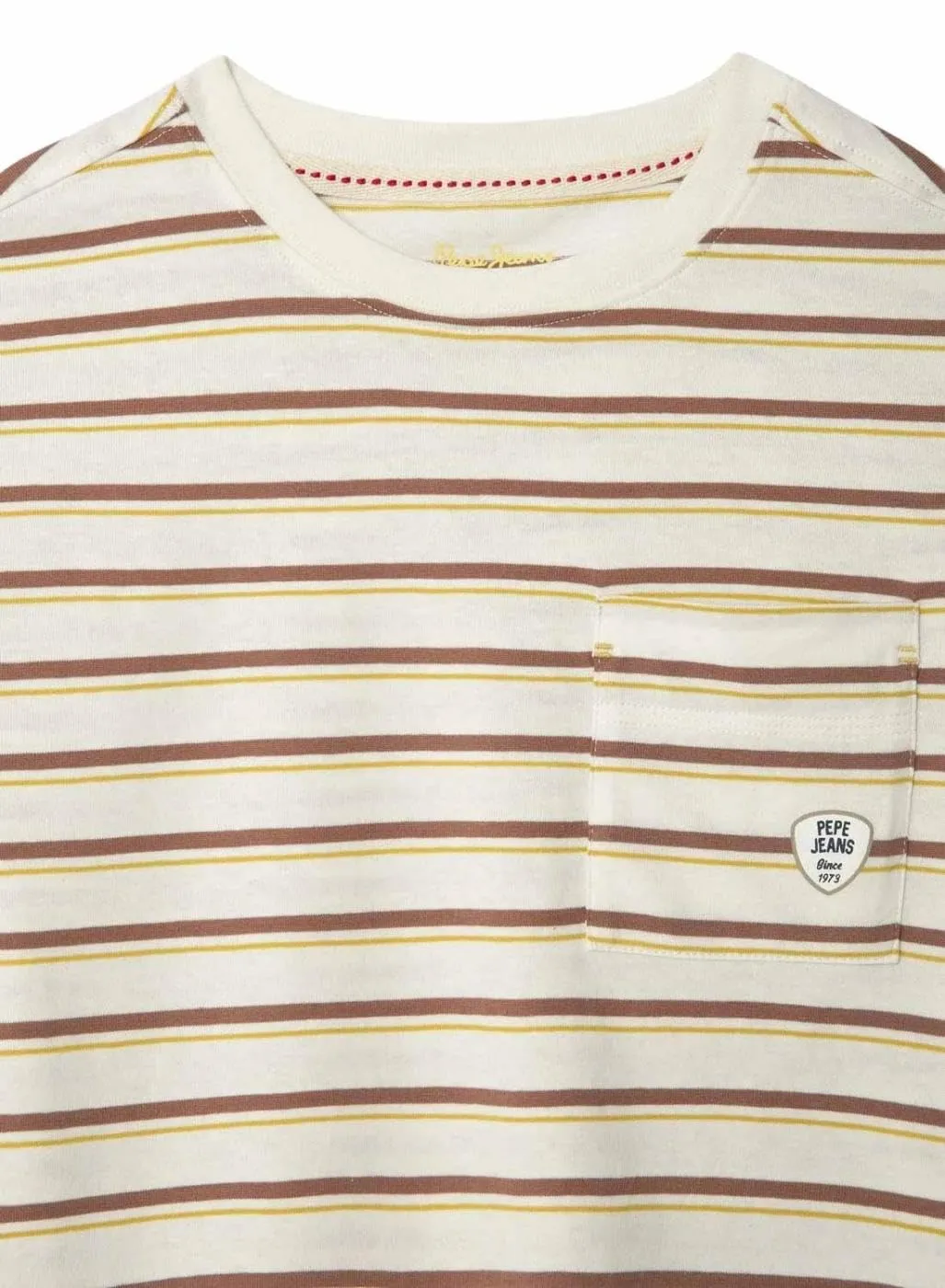Pepe Jeans Arwyn T-Shirt bambino 10 anni a righe con tasca