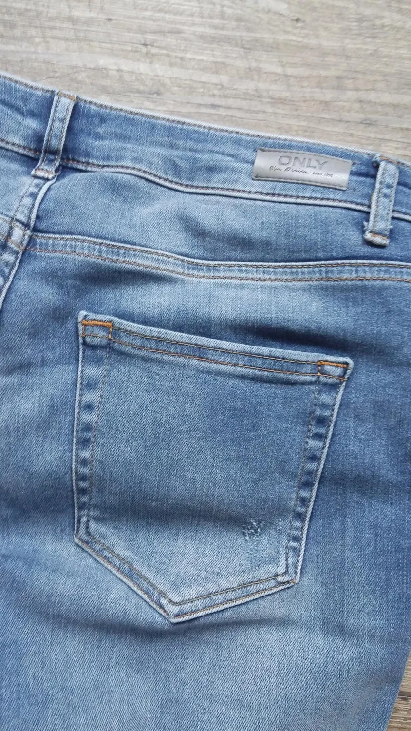 ONLY Jeans Skinny Donna Blu Medio M/34L