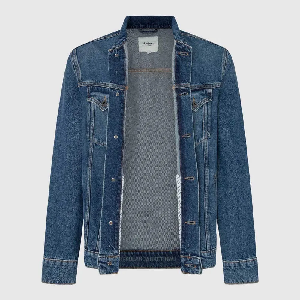 Pepe Jeans Regular Jacket PM402715 giacca uomo blu HW3 relaxed