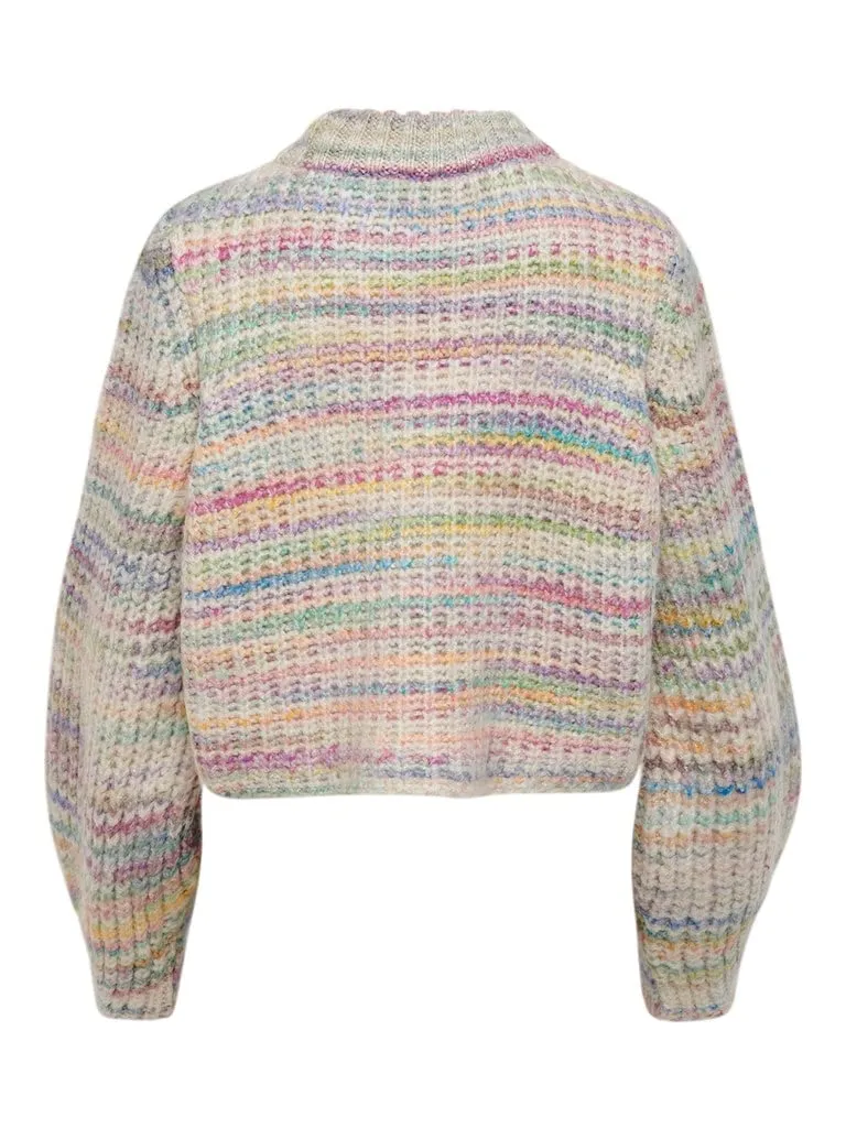 Only Onlcarma maglione donna lavorato a maglia pumice