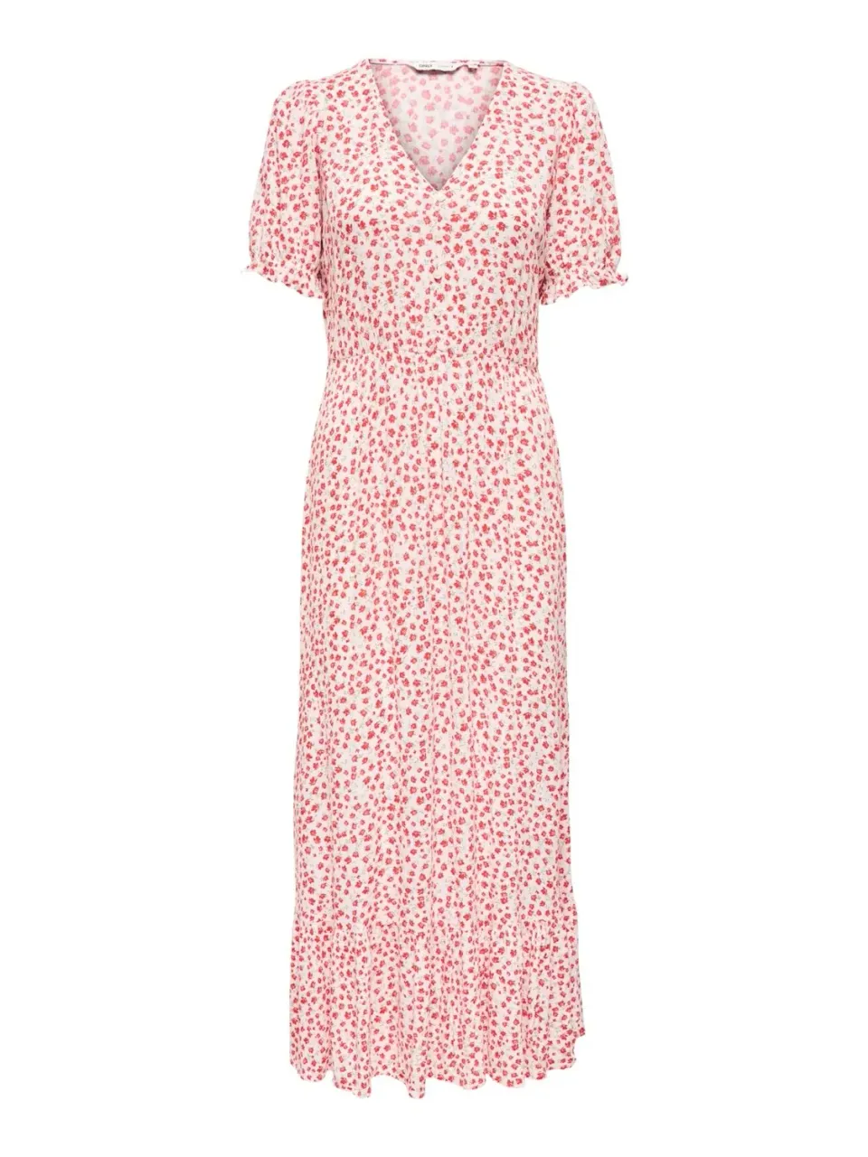 ONLY Onlchianti S/S Long Dress Wvn Noos maxi abito M