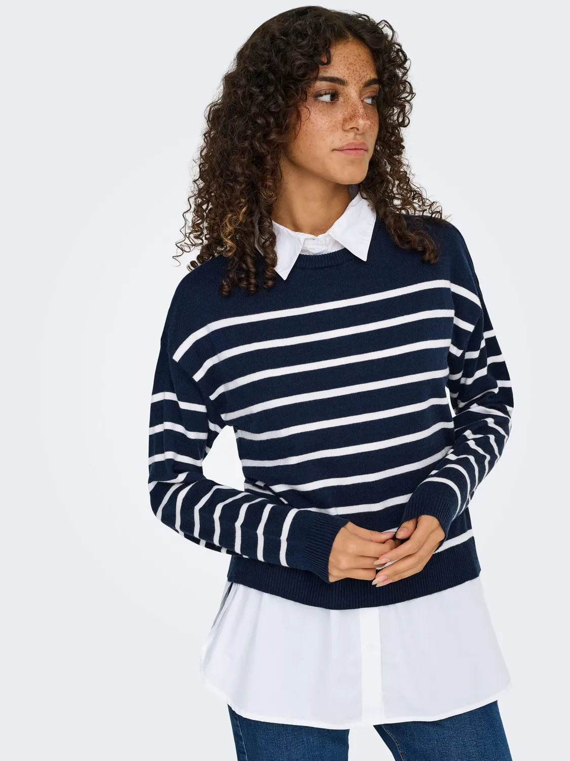 ONLY Onlpayson Mix pullover mélange taglia M