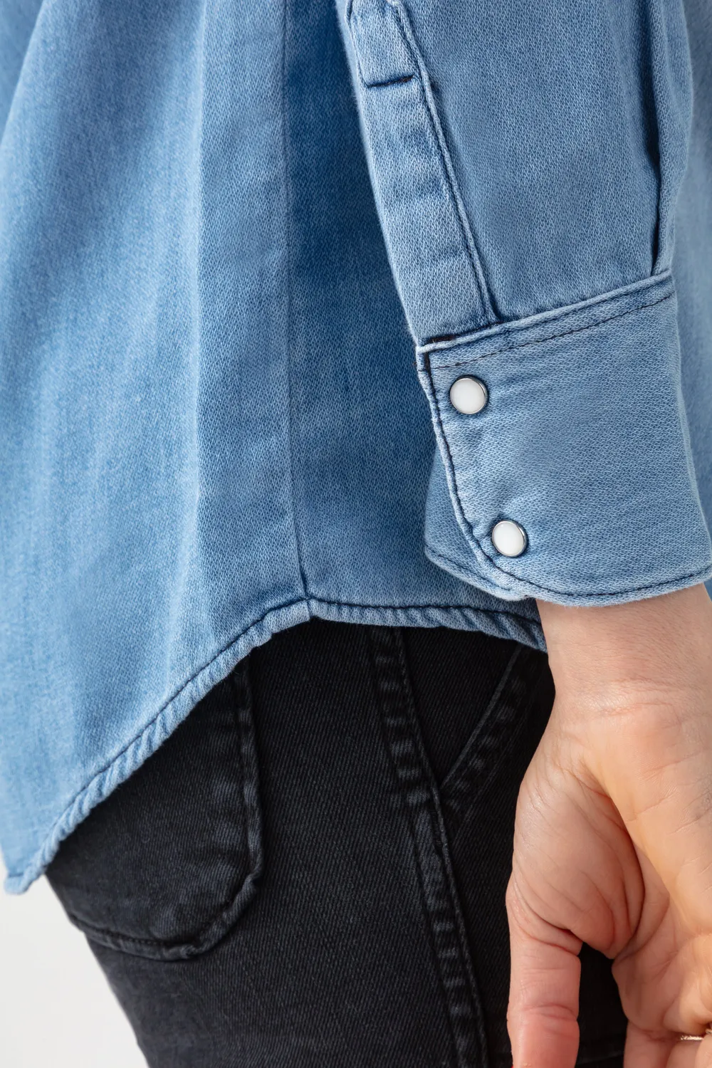 acquaverde Clyde camicia jeans light used dritta