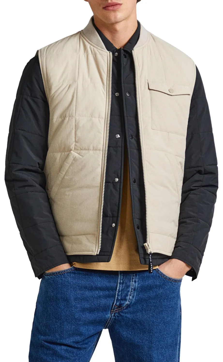 Pepe Jeans Vincenzo gilet uomo M imbottito