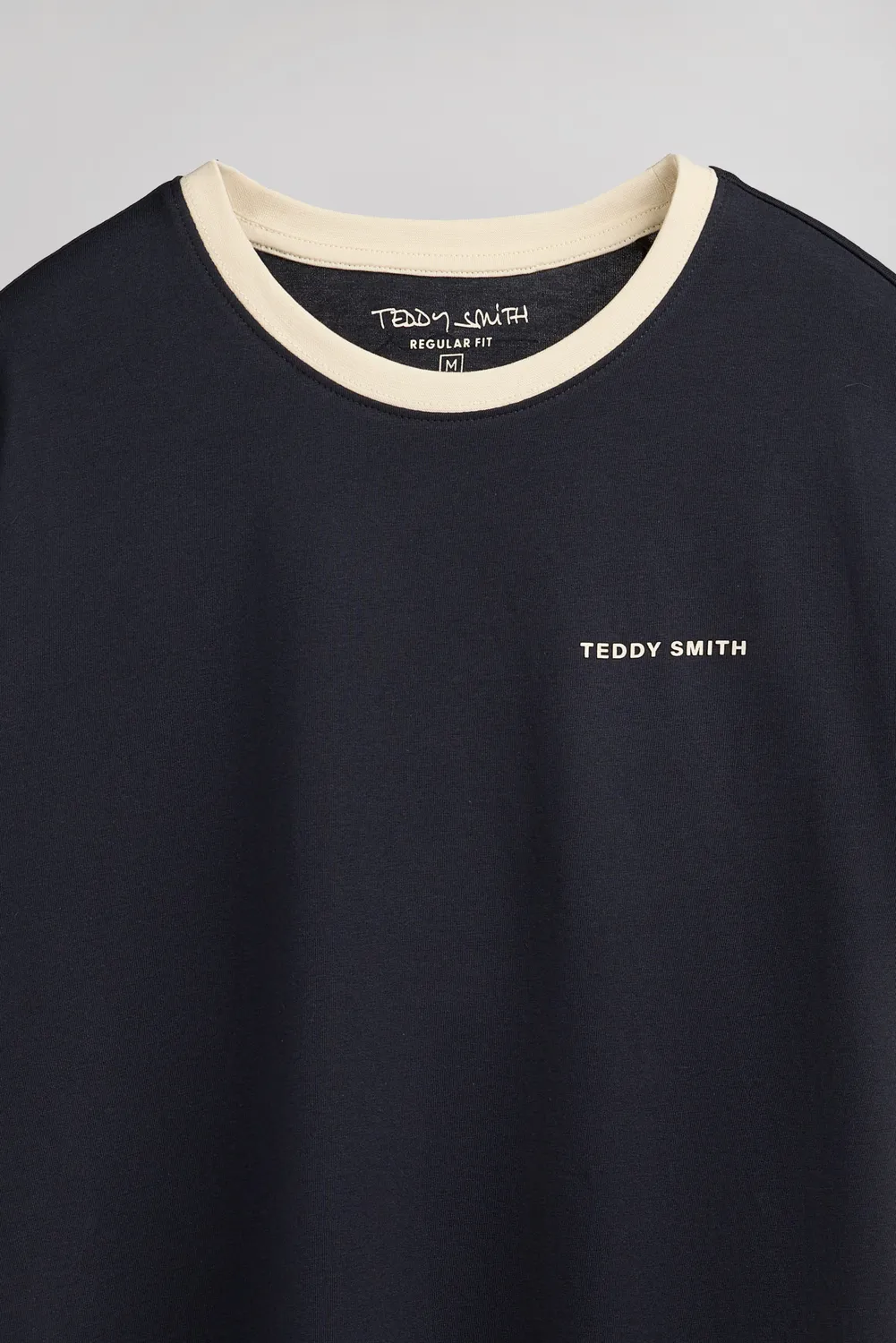 Teddy Smith The Tee 2 R MC Dark Navy T-Shirt Uomo Cotone