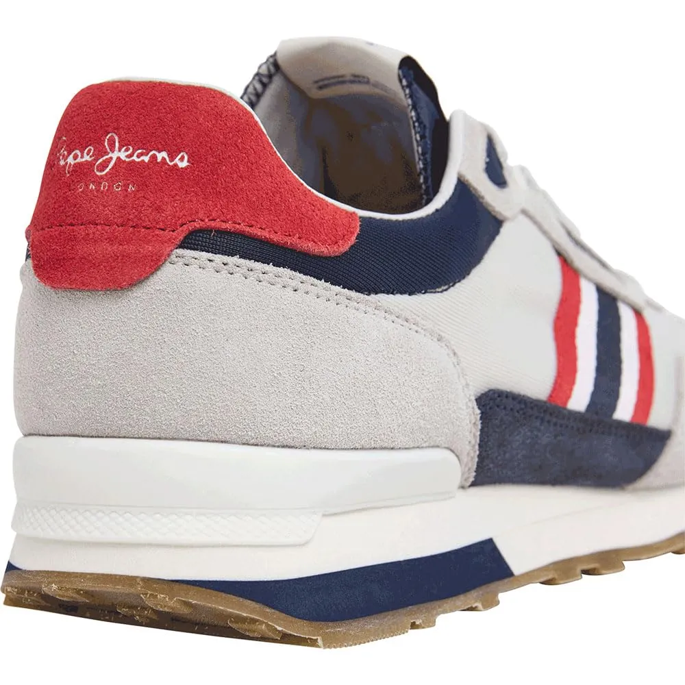 Pepe Jeans Kingston Heritage M sneakers uomo 39 EU pelle bianche