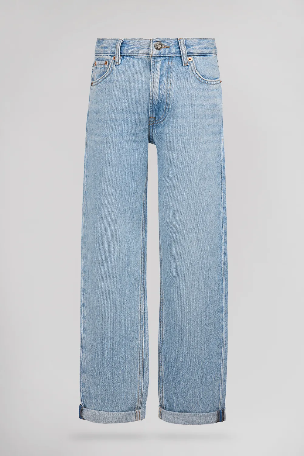 Teddy Smith Dad Pant JR jeans bambino indigo chiaro cotone