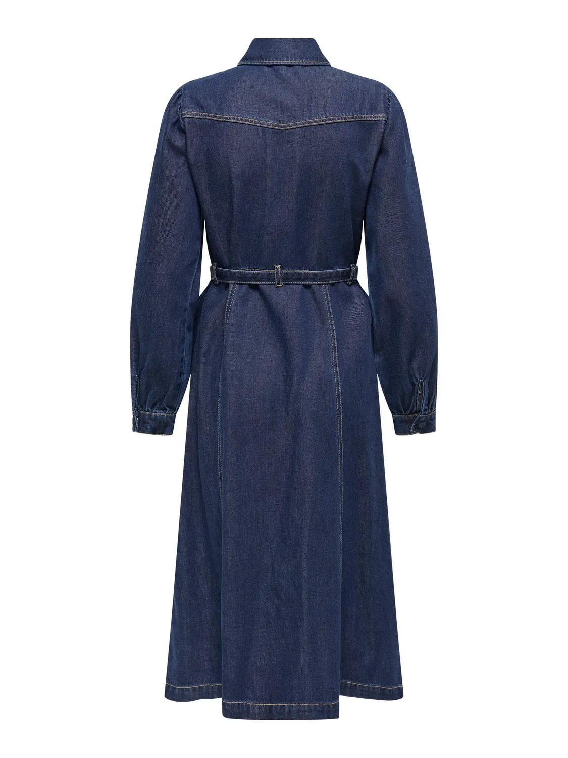 ONLY Onljulie vestito midi donna M denim blu scuro