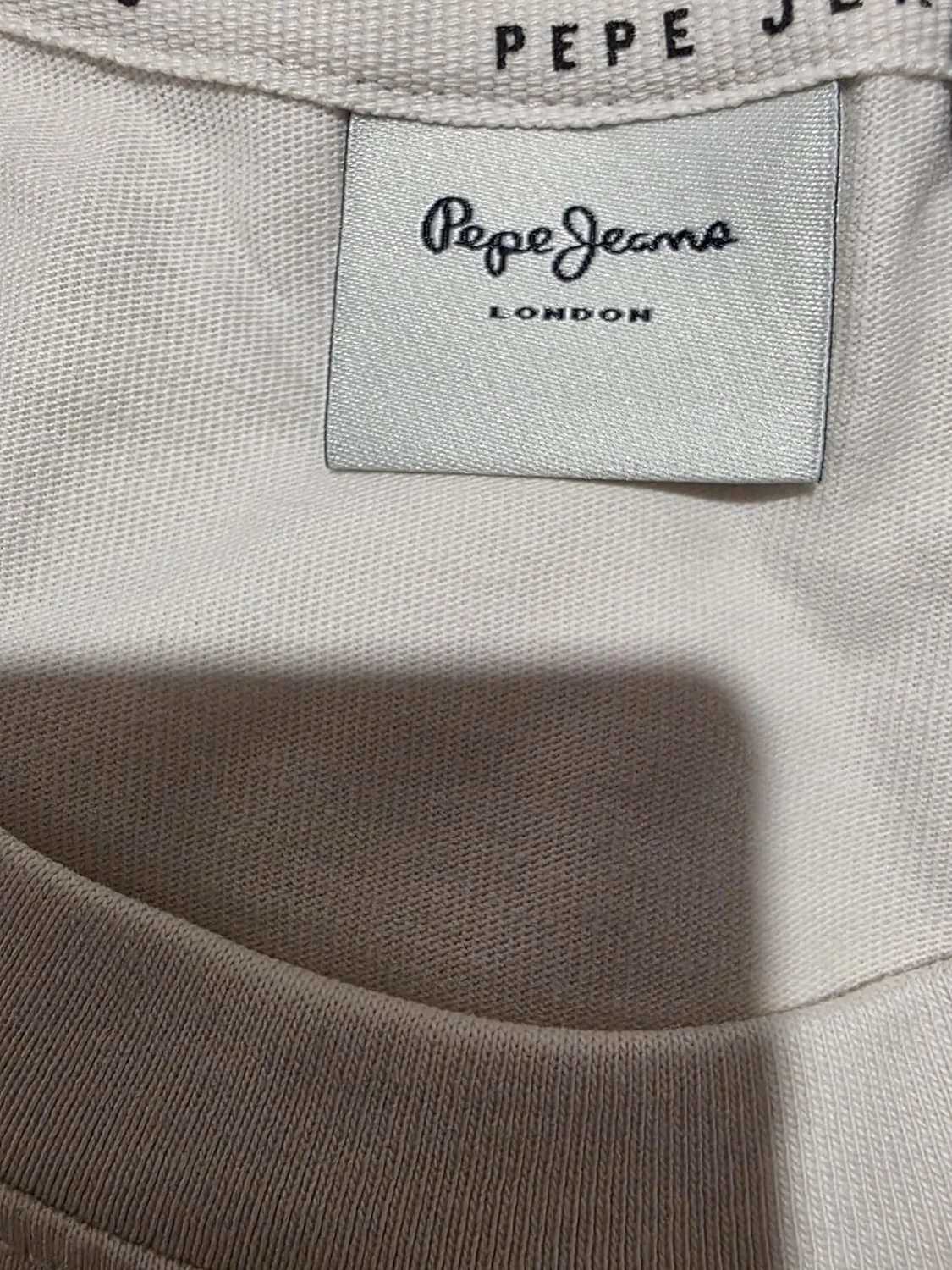 Pepe Jeans PM5010179 t-shirt uomo jersey avorio