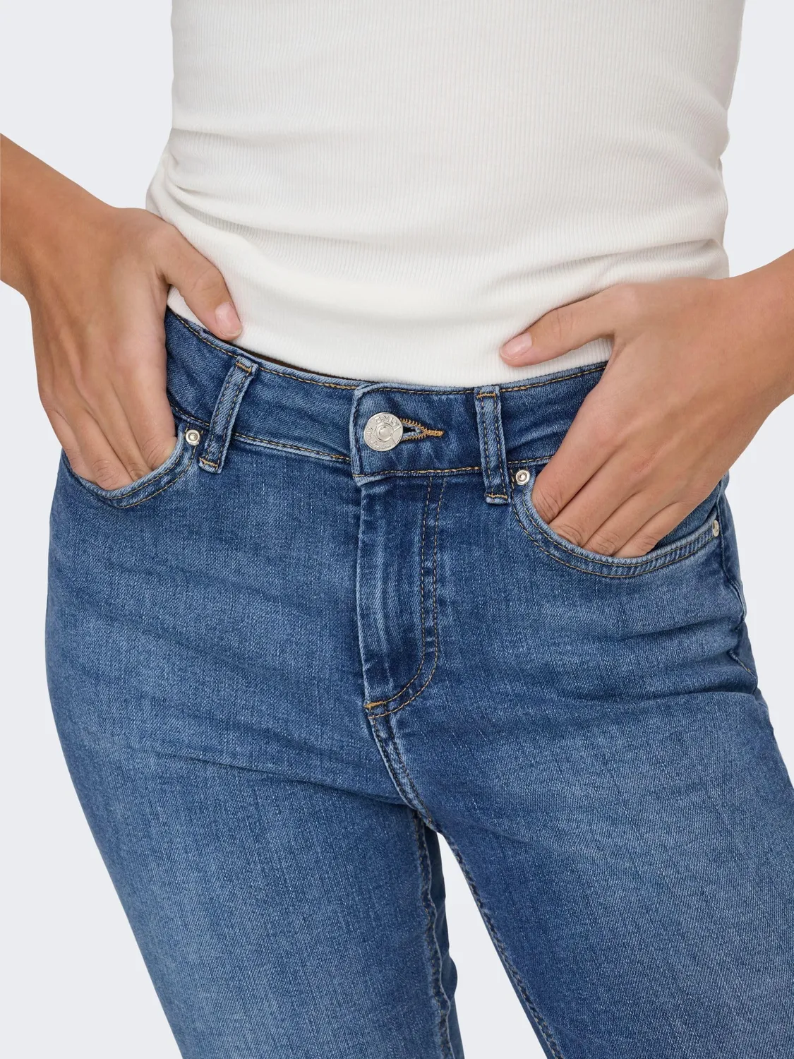 ONLY ONLBLUSH Jeans Flare Donna Blu pousse?