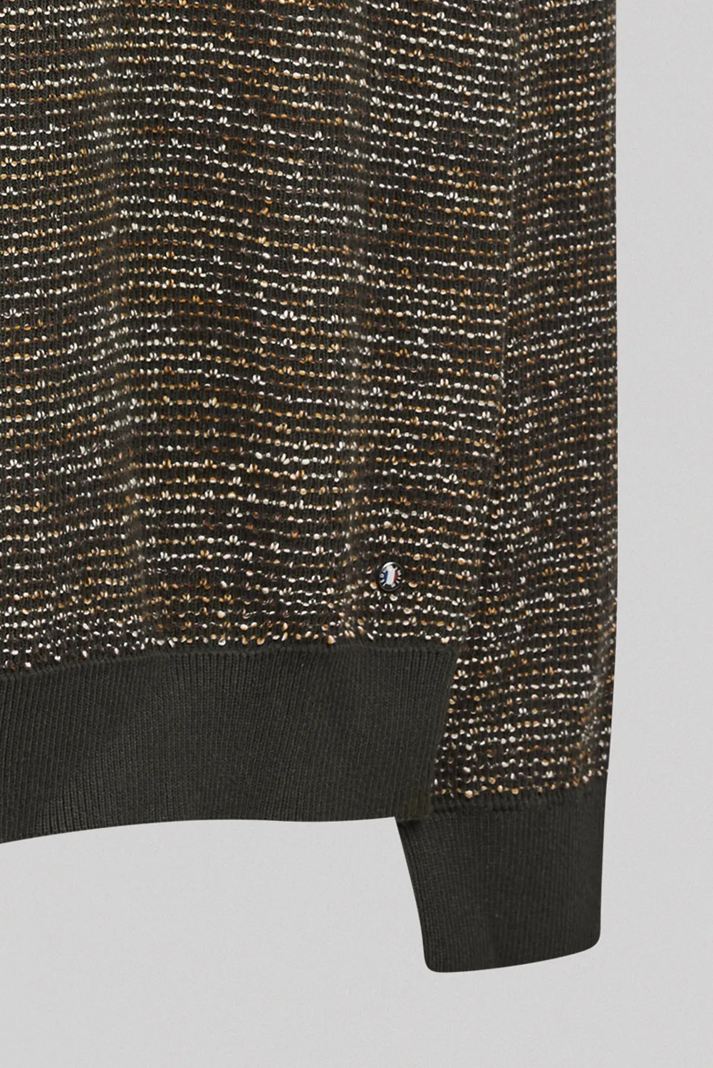 Teddy Smith P-Milan 2 Maglione Uomo Deep Kaki Cotone