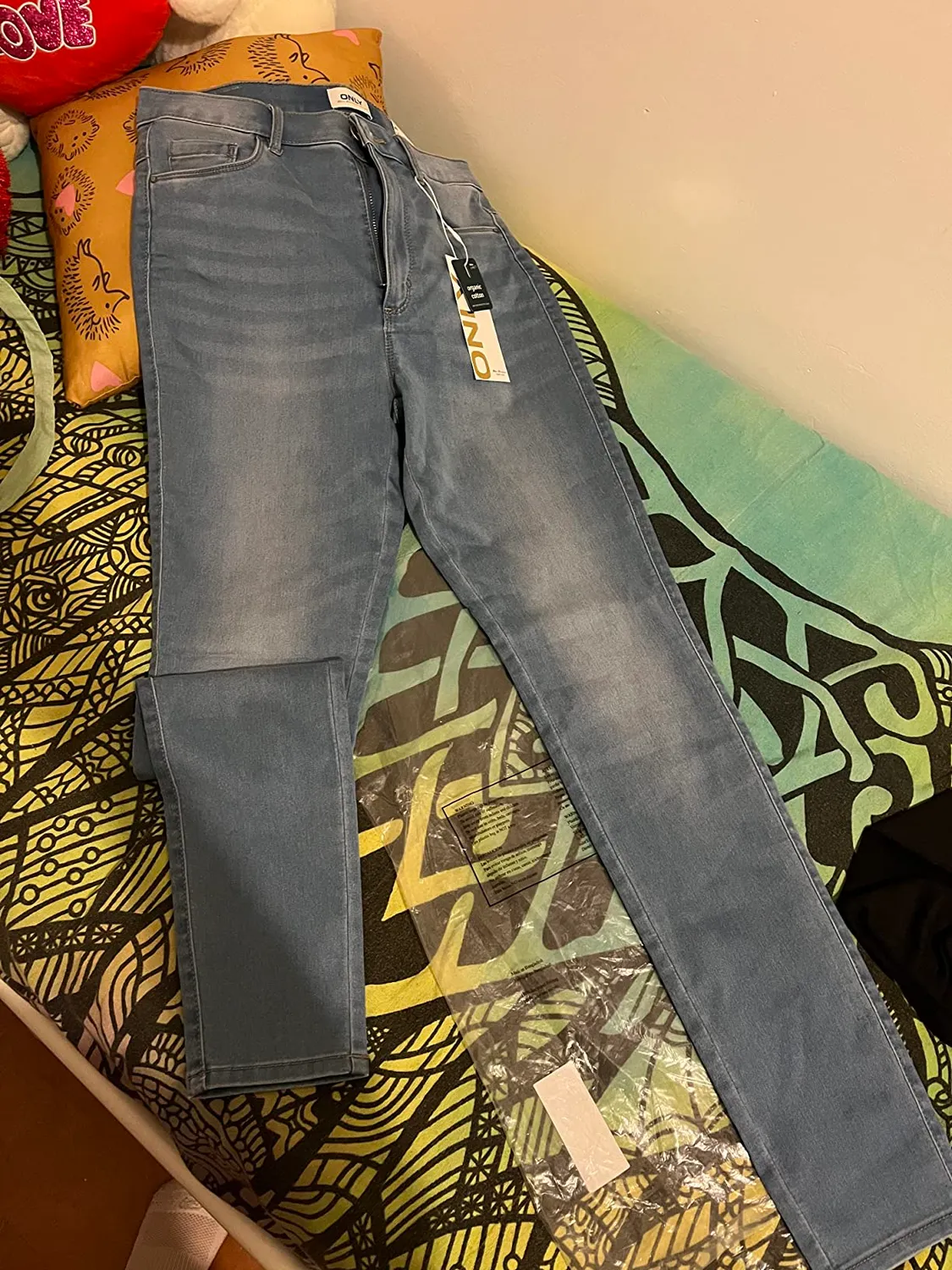 ONLY Onlroyal jeans skinny donna vita alta