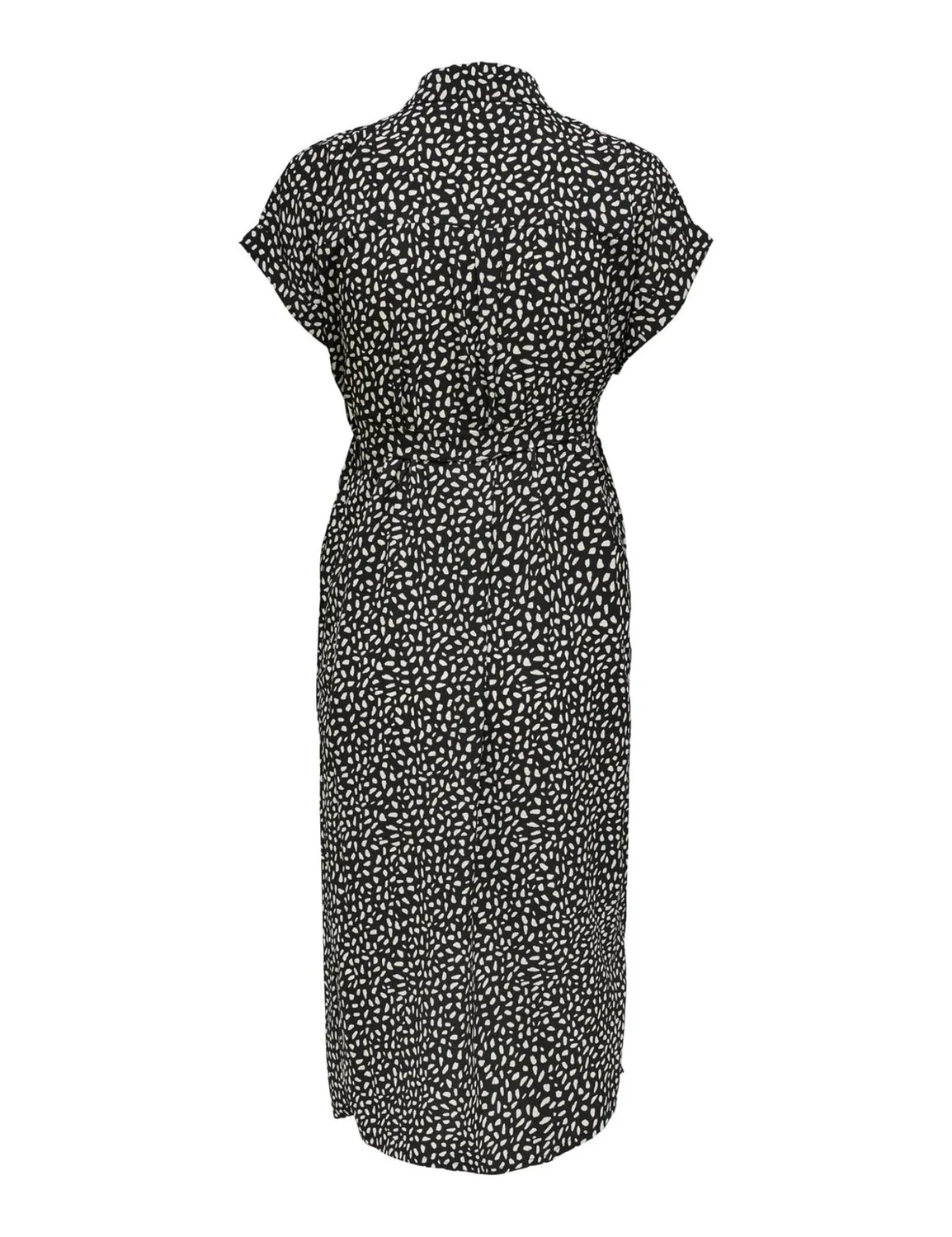 Only Hannover camicia vestito donna S nera bottoni