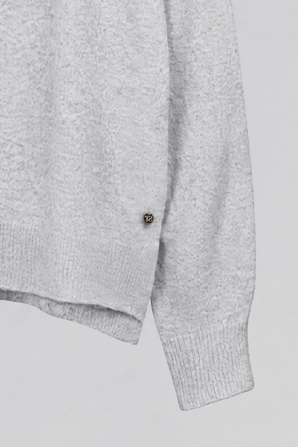 Teddy Smith P-Billie Pull Donna Grigio Chiné