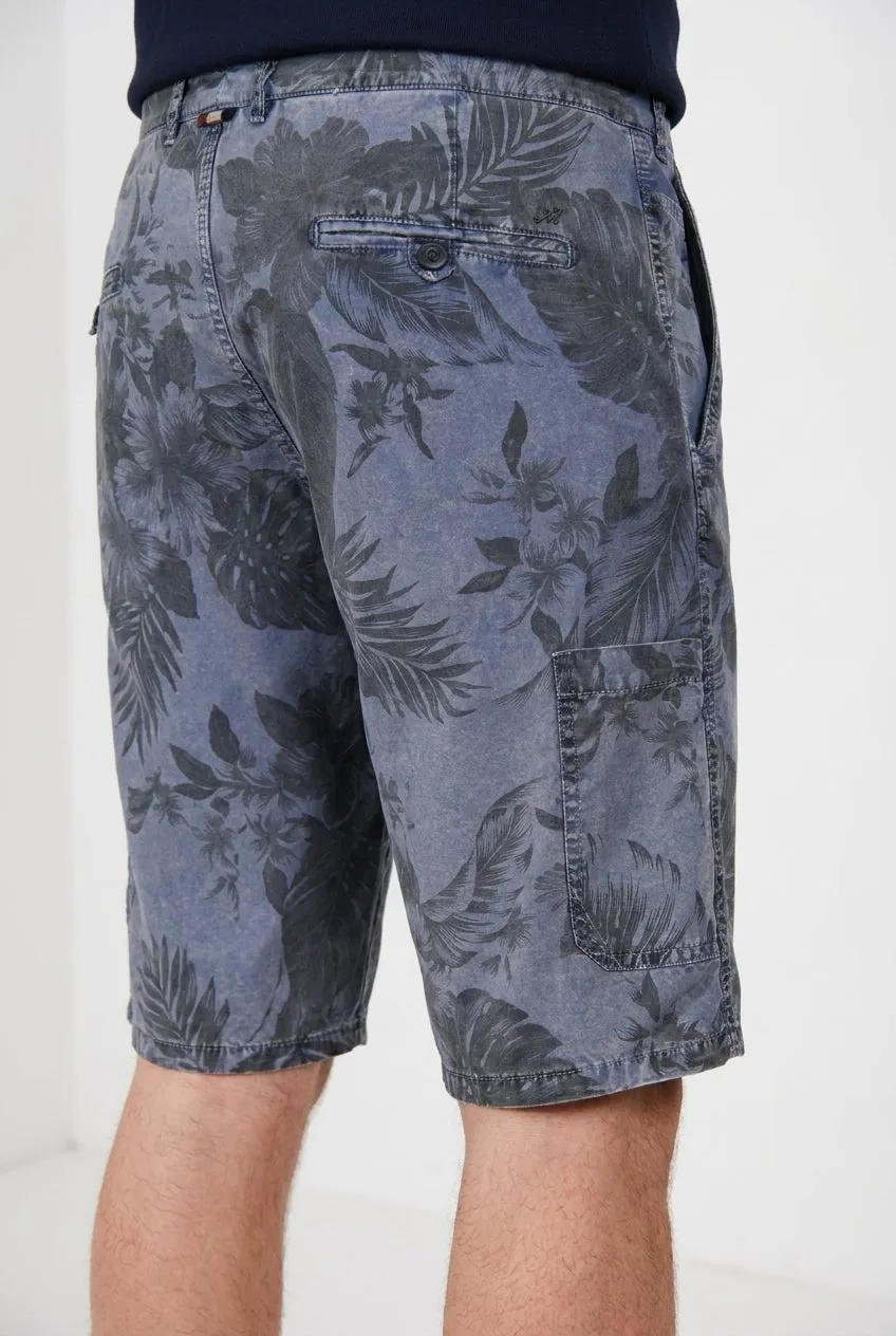 Mason's Denver M74 bermuda cargo uomo blu indaco relaxed