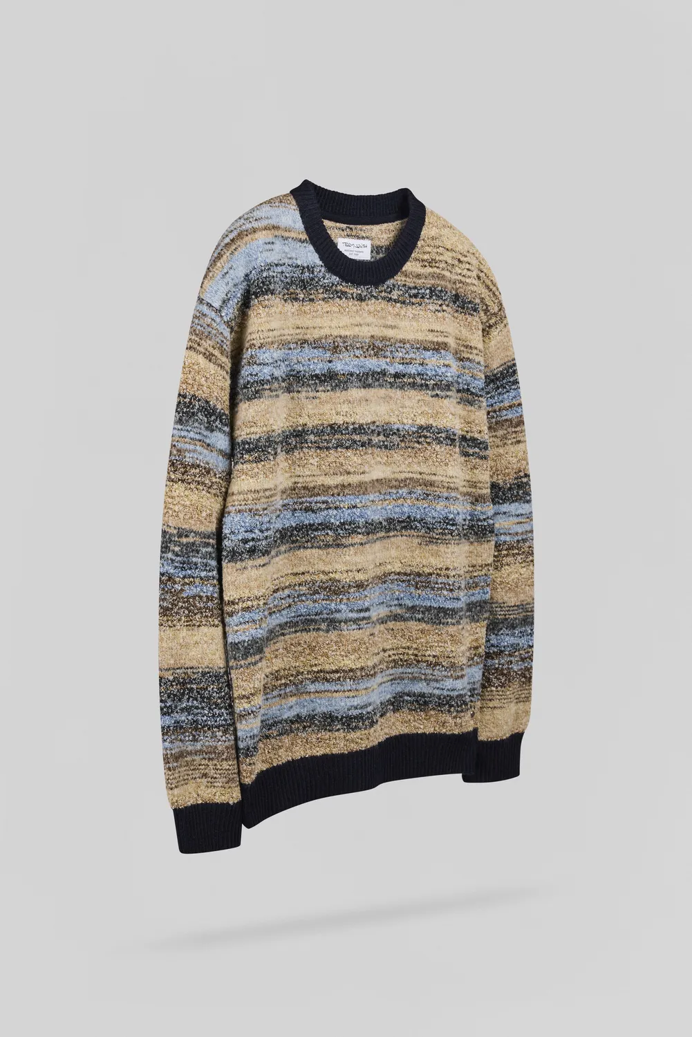 Teddy Smith P-Milo Pullover Uomo Dark Navy Jacquard