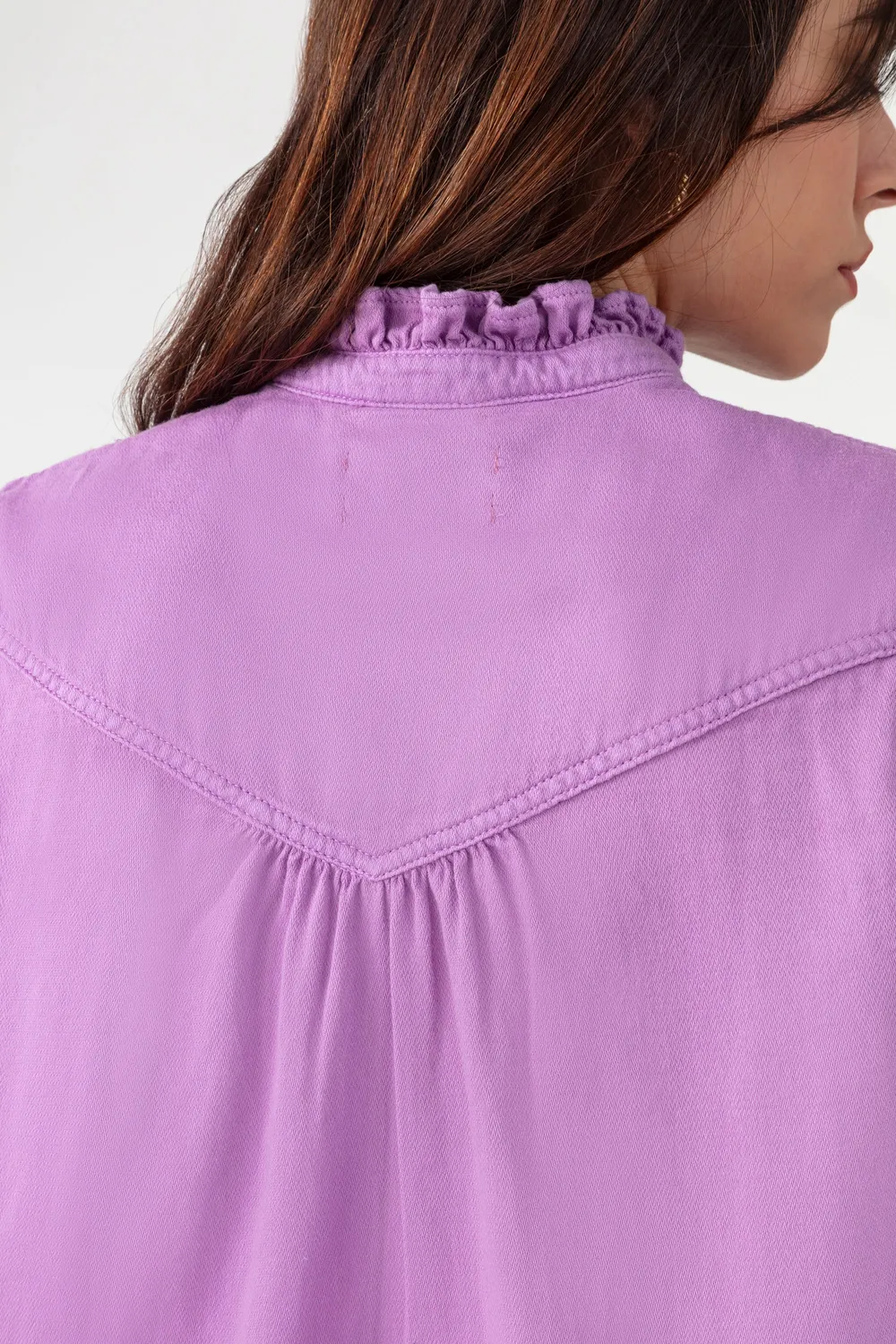 Acquaverde Gaby Camicia Iris Collo Vittoriano