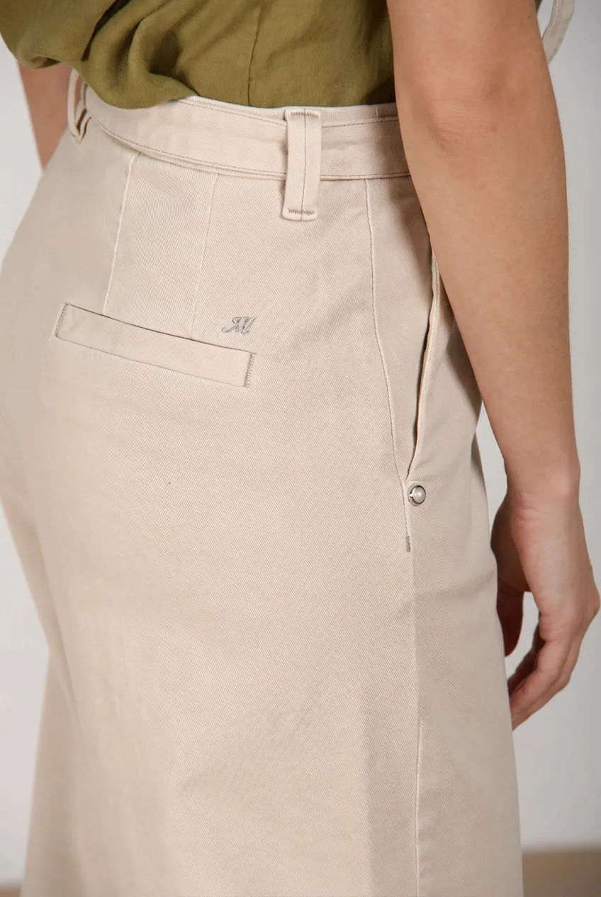 Mason's Vivienne City chino donna balloon gesso