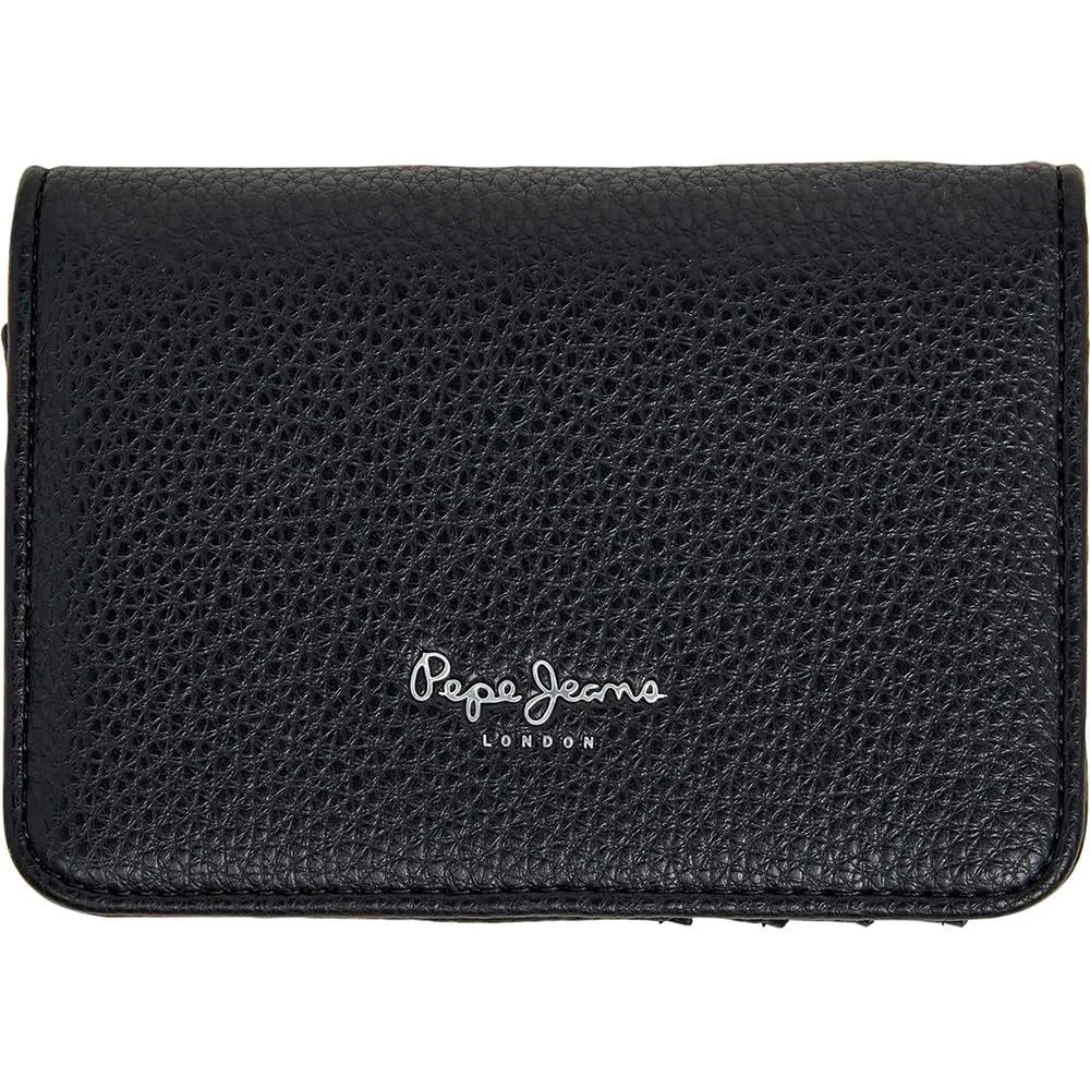 Pepe Jeans Tyler portafoglio donna oro chiusura bottone