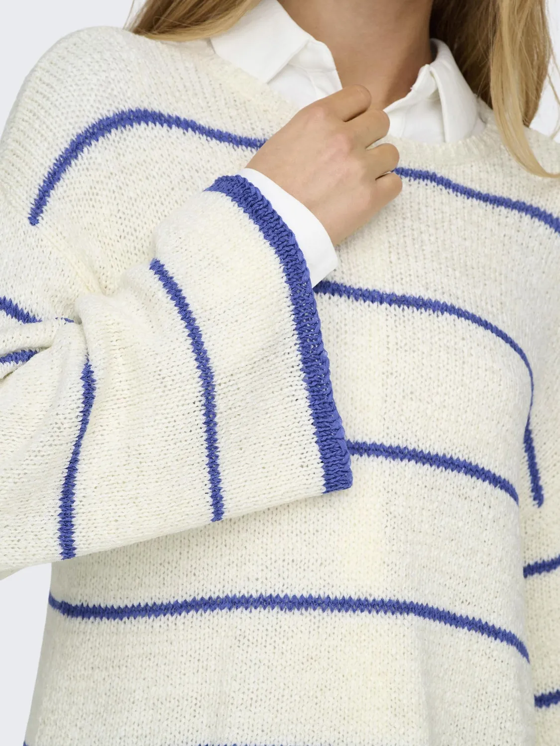 ONLY Onlgeena pullover maglia girocollo taglia XS