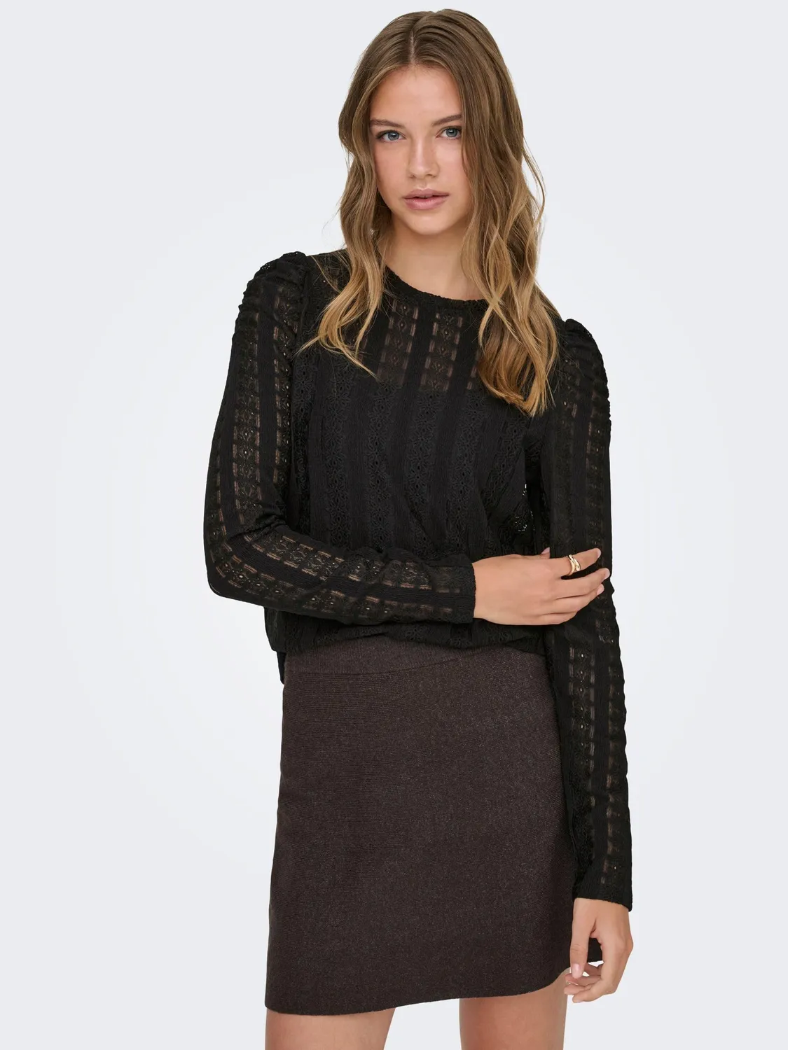 ONLY Onlmelanie top donna tinta unita