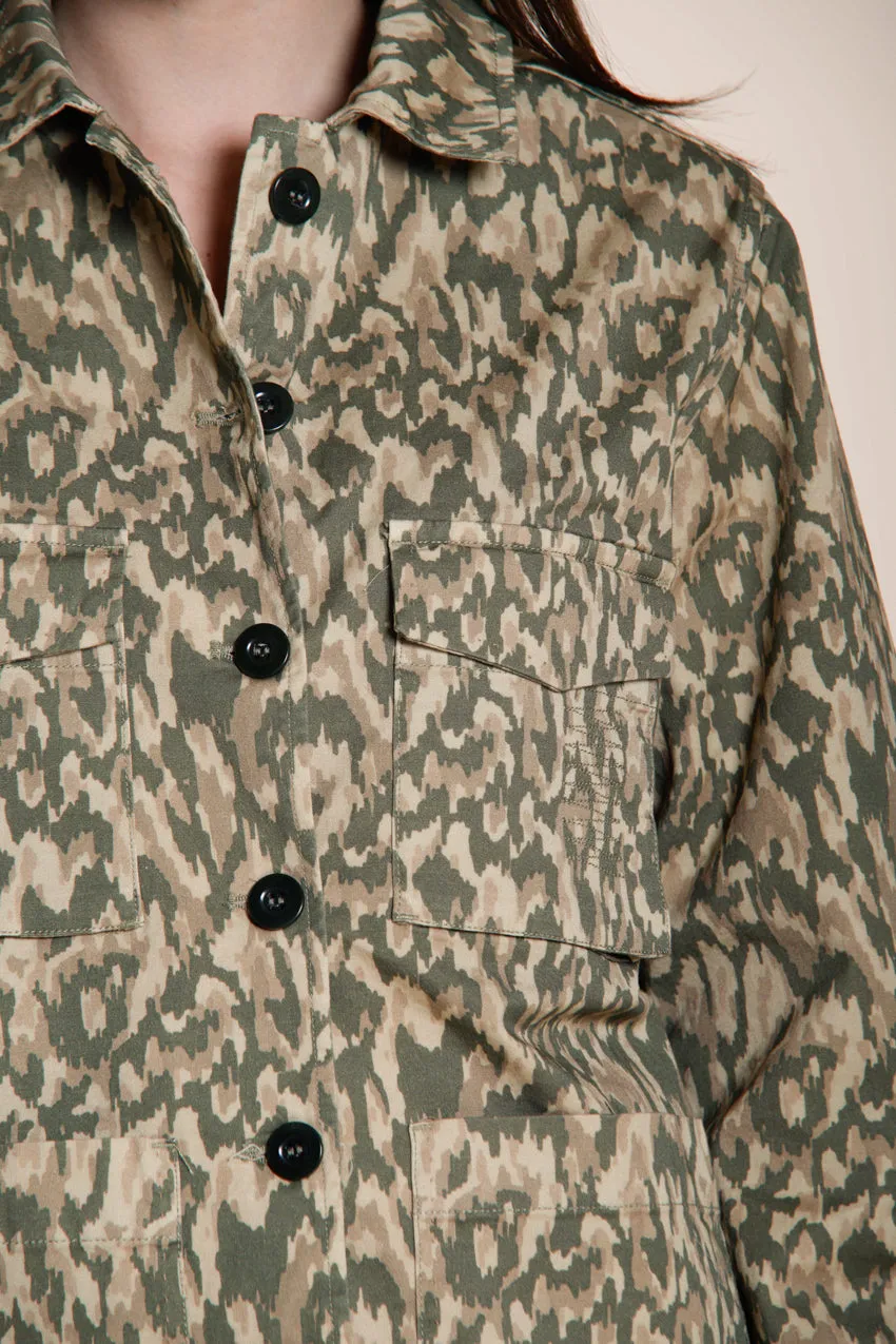 Mason's Santa Cruz giacca donna burro camouflage