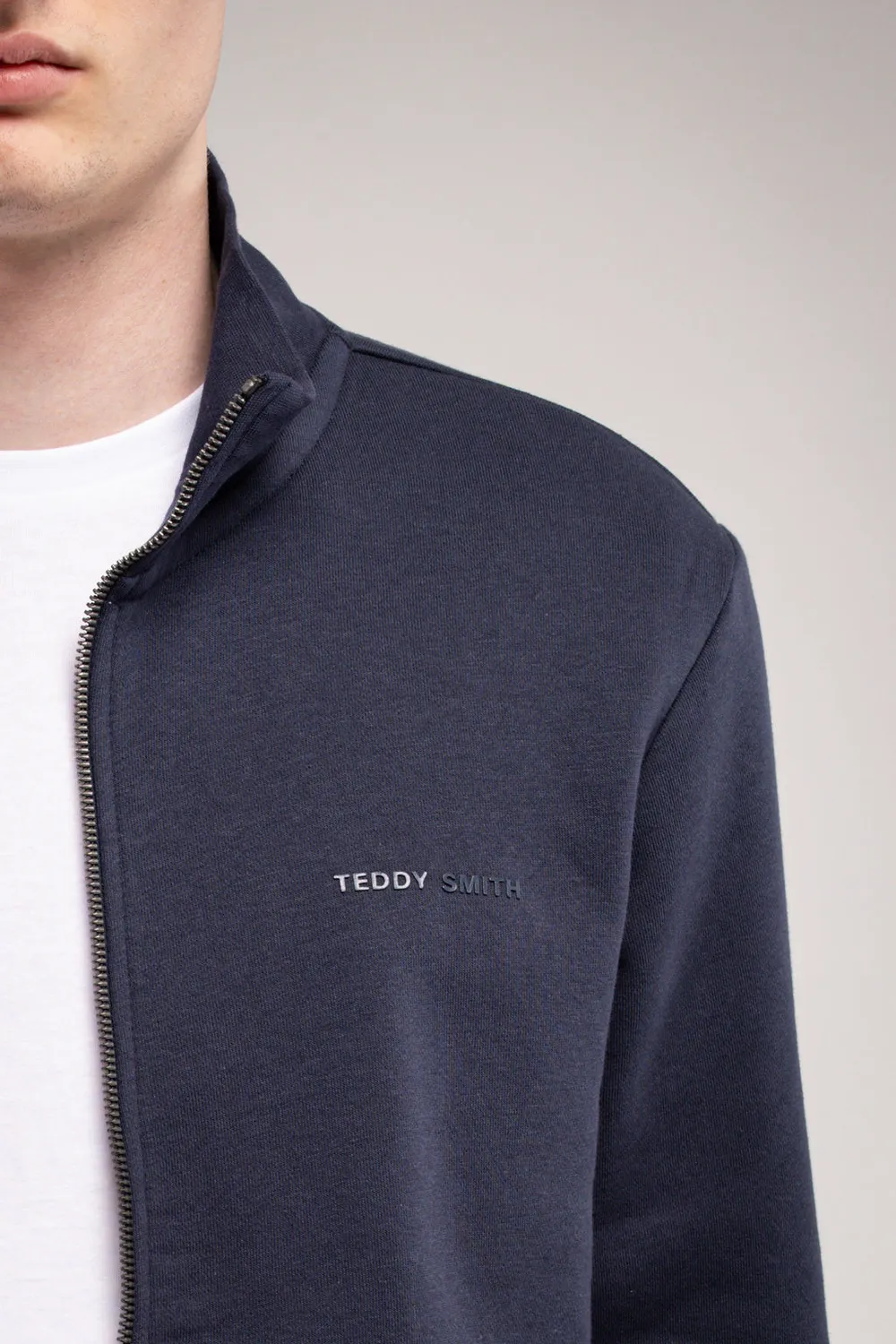 Teddy Smith G-Narkus Zip gilet navy uomo felpato