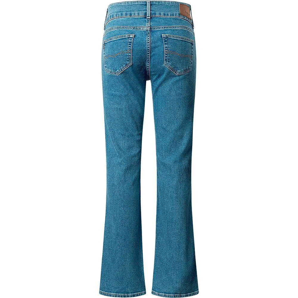 Pepe Jeans London Venus flare jeans donna azzurro elasticizzato