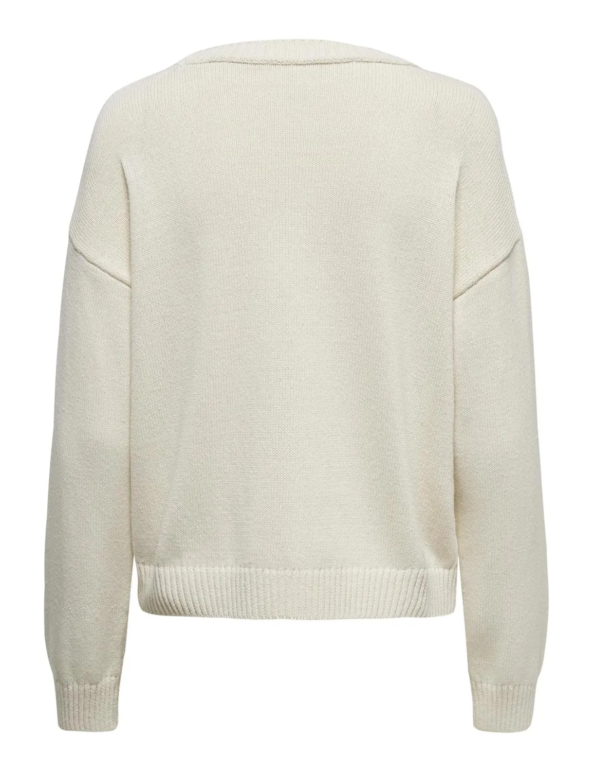 ONLY Onlelise Life LS O-Neck Knt maglia L manica lunga