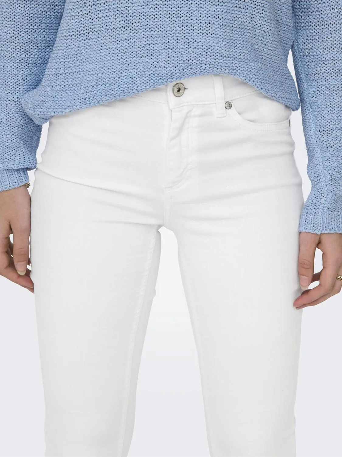 ONLY Onlblush jeans donna flare L/32 vita media denim