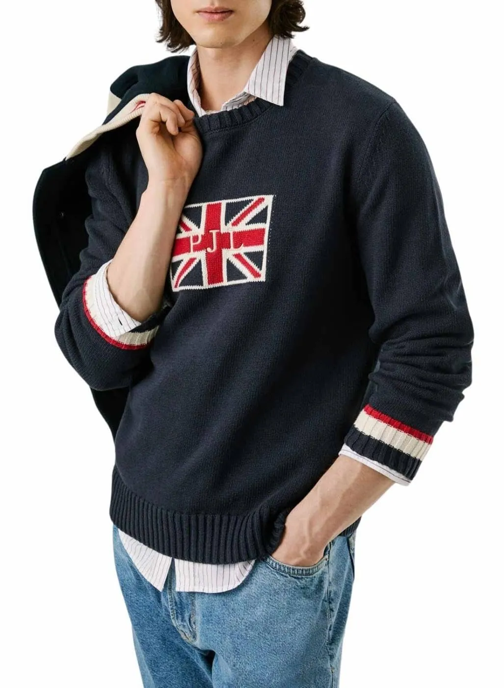Pepe Jeans Patrick Maglione Uomo L Cotone