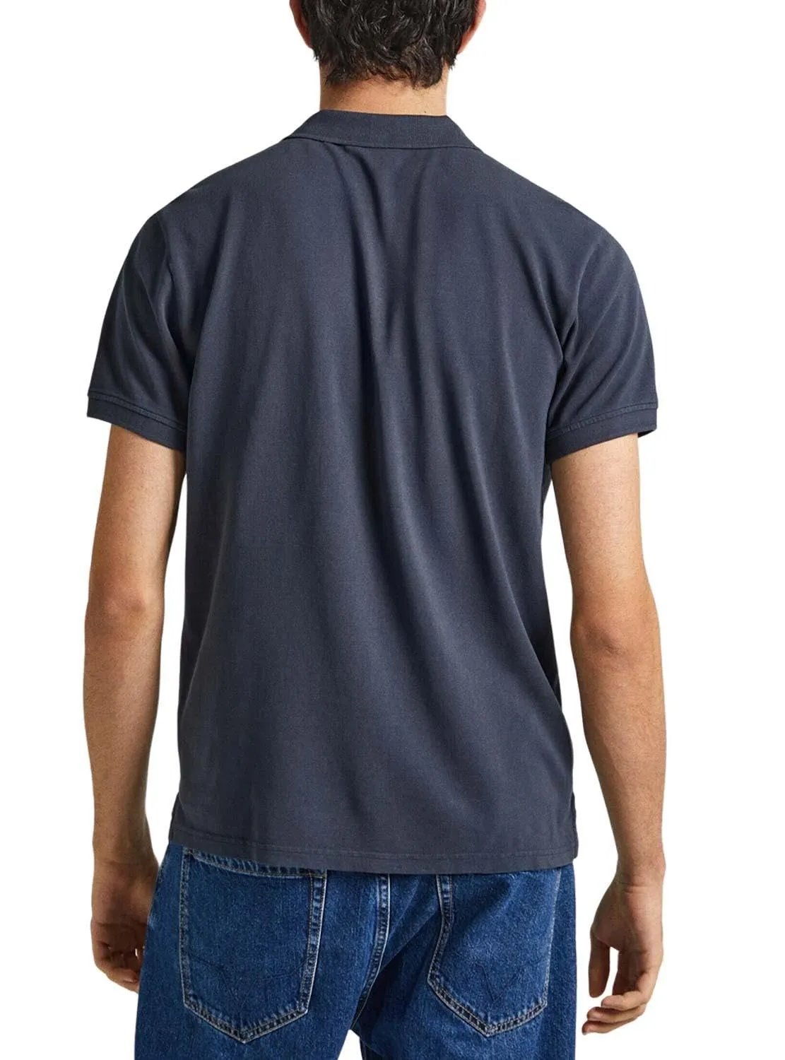 Pepe Jeans New Oliver GD polo uomo piqué tinta unita