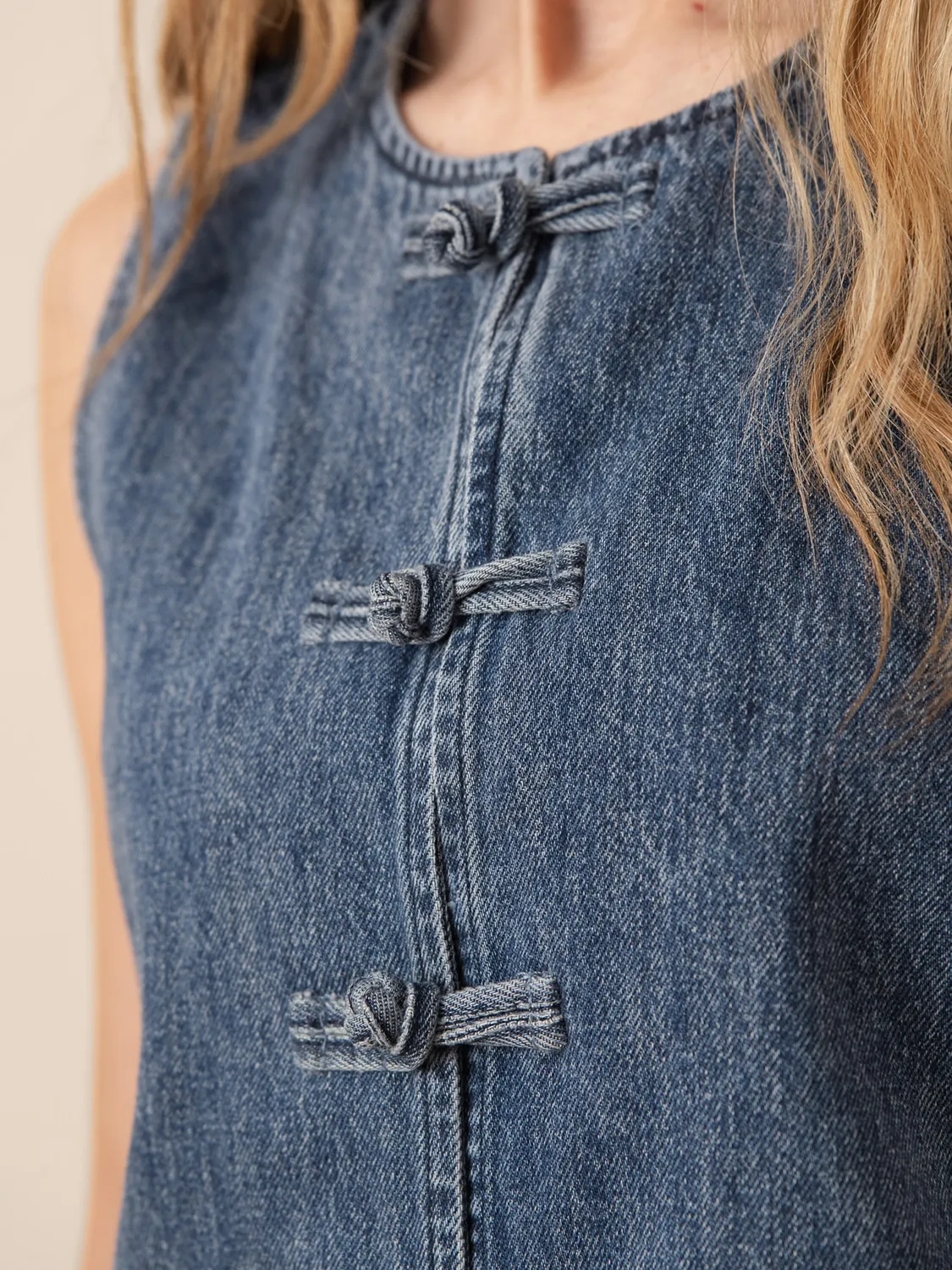 Oraije Mandarine giacca cotone blu stone S M L