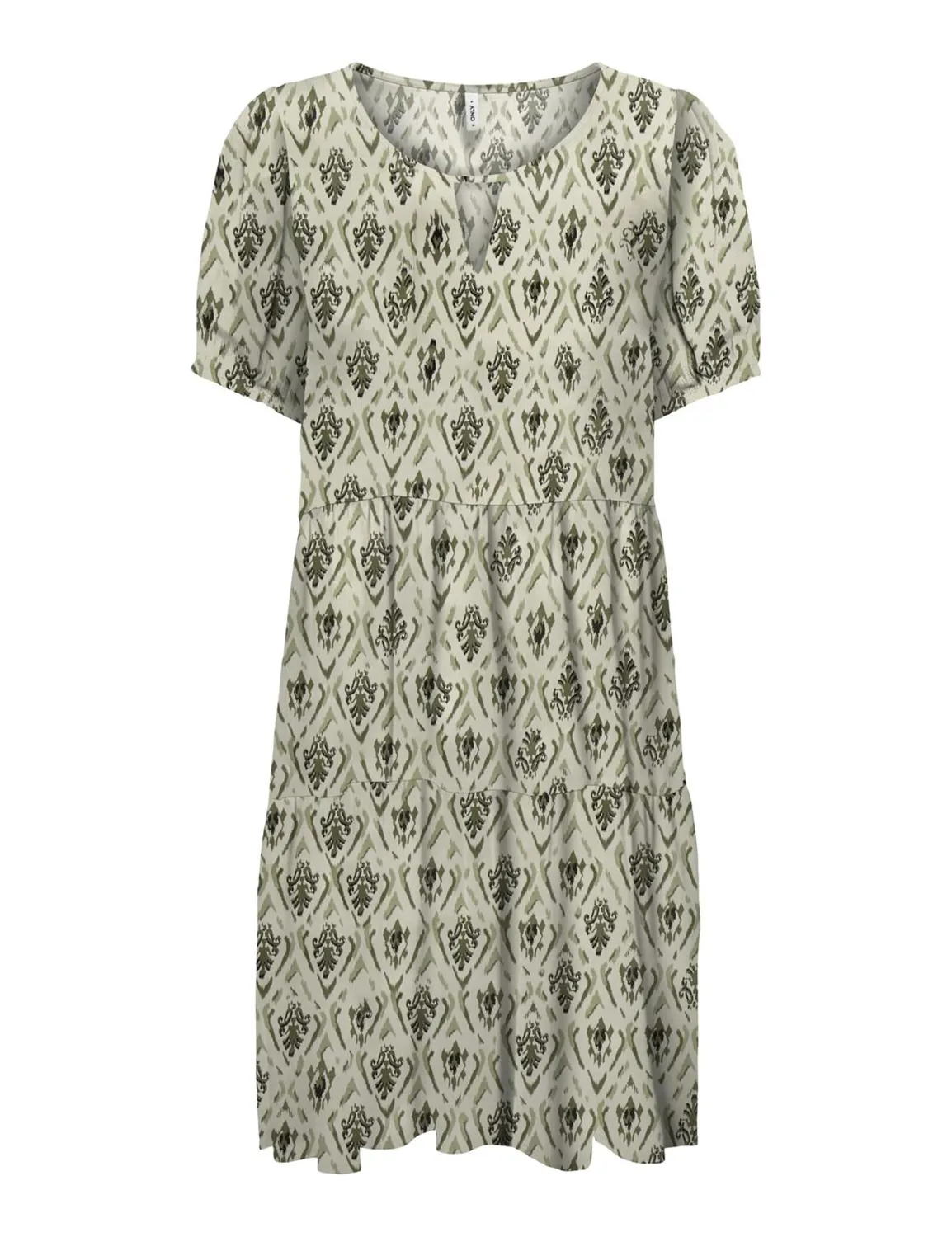 ONLY Onlnova Thea vestito donna fantasia manica corta